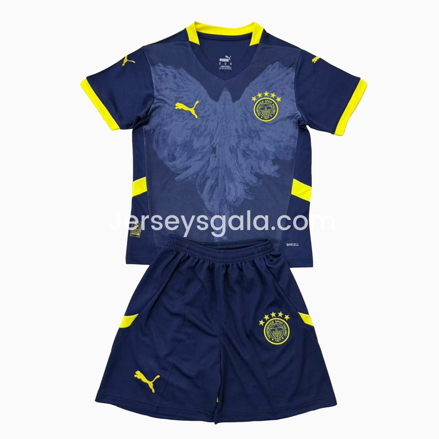JerseysGala.com | Fenerbahce 24-25 Fourth Kids Kit -Customize Name, Number and Patch | Worldwide Shipping