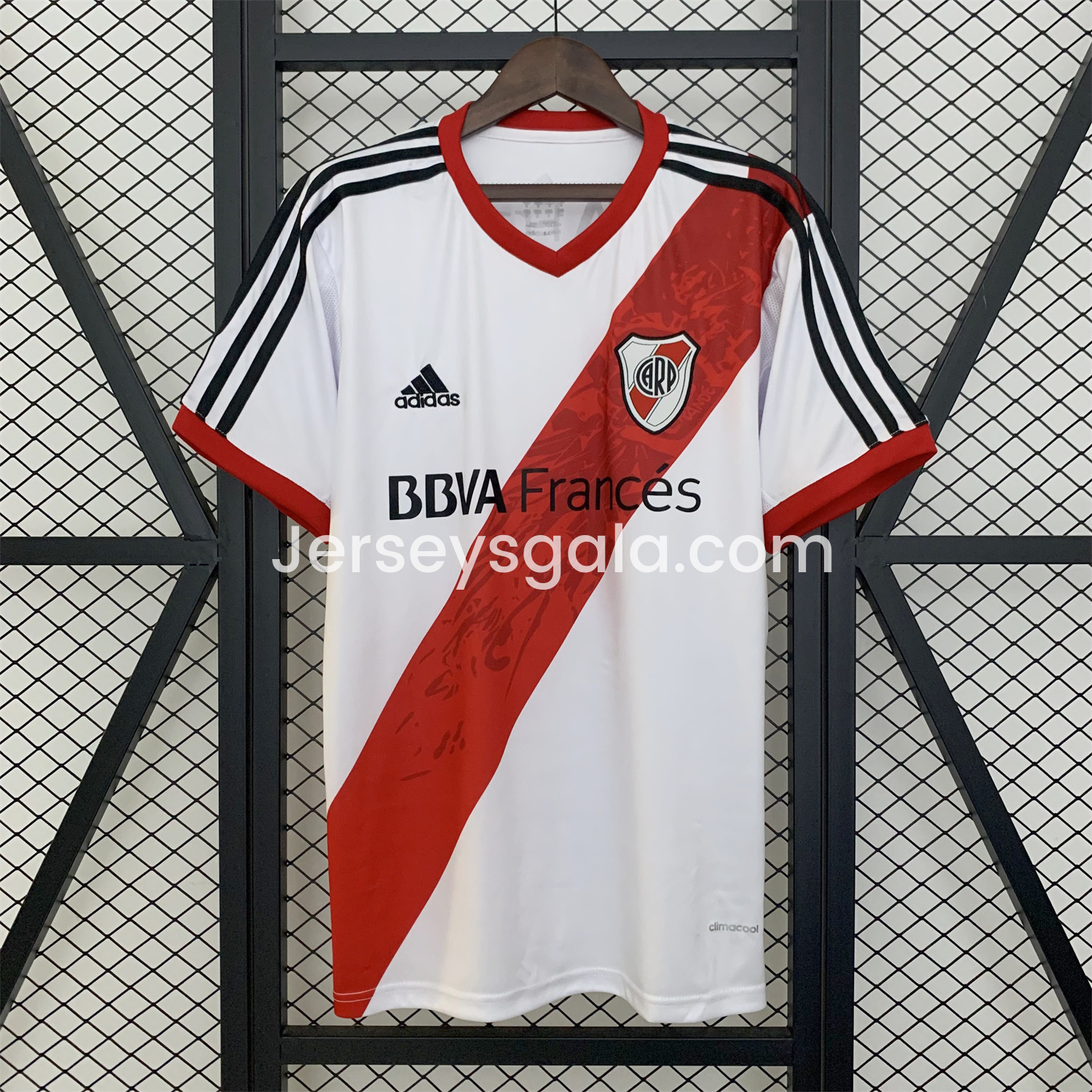 JerseysGala.com | Retro River Plate 2013-14 Home Jersey -Customize Name, Number and Patch | Worldwide Shipping
