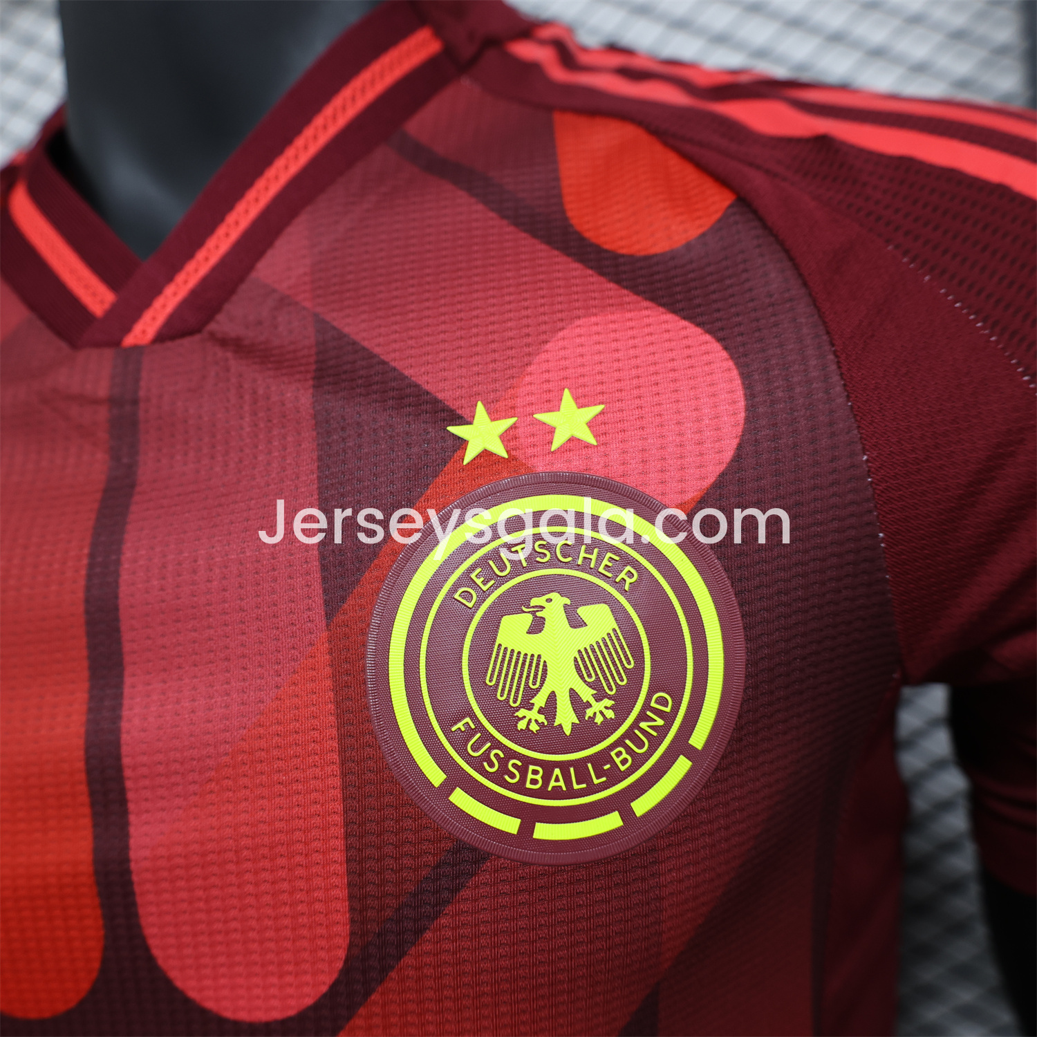 JerseysGala.com | Germany 2025 Women's Euro Away Jersey - Men's Player Version -Customize Name, Number and Patch | Worldwide Shipping
