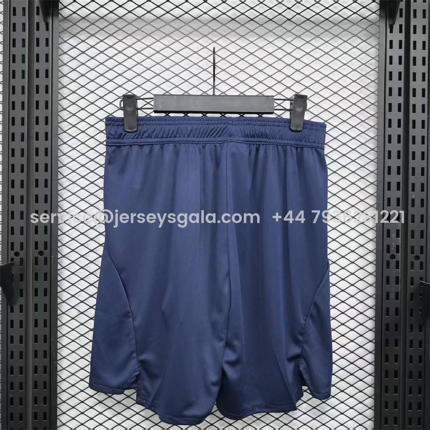 JerseysGala.com | Arsenal 25-26 Away Blue Shorts - Player Version -Customize Name, Number and Patch | Worldwide Shipping