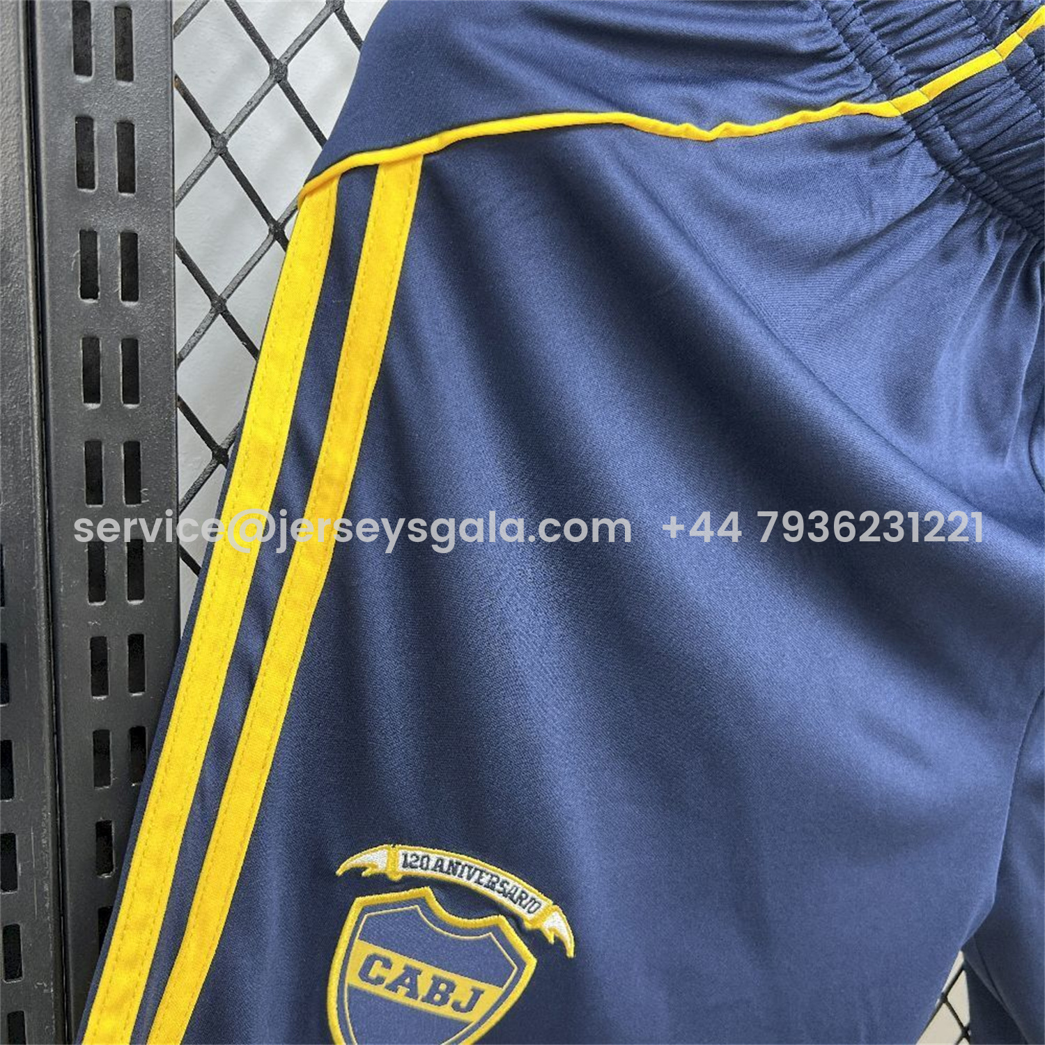JerseysGala.com | Boca Juniors 25-26 Home Black Shorts - Fans Version -Customize Name, Number and Patch | Worldwide Shipping