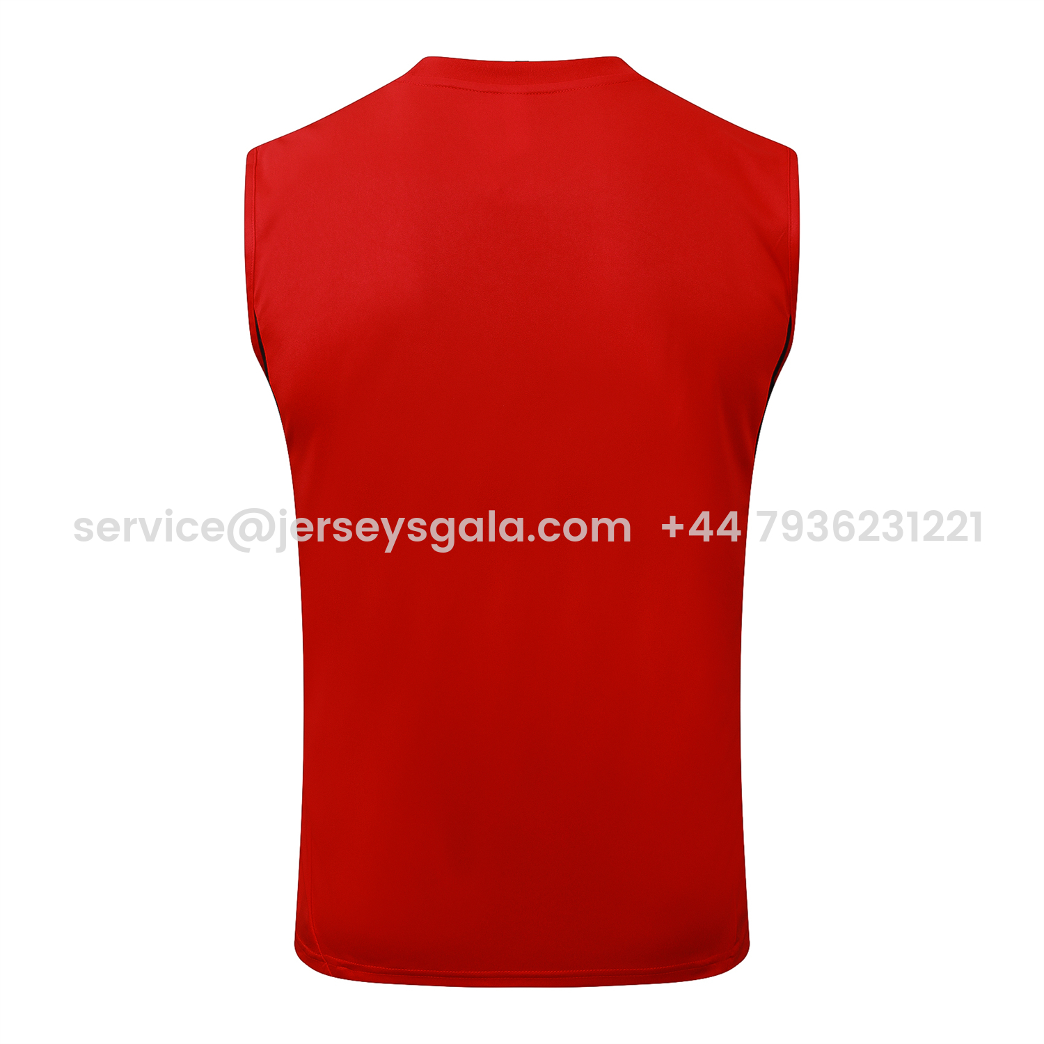 JerseysGala.com | Liver.pool 25-26 Vest Training Set - Red Vest & Black Shorts -Customize Name, Number and Patch | Worldwide Shipping