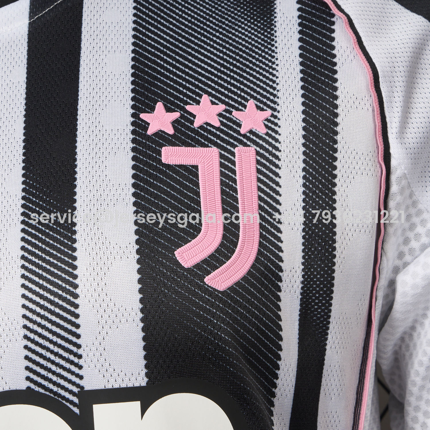 JerseysGala.com | Juventus 25-26 Home Jersey With Chest Patch - Player Version -Customize Name, Number and Patch | Worldwide Shipping