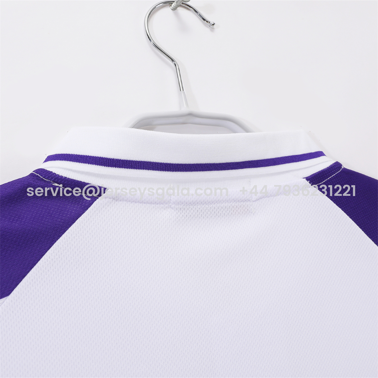 JerseysGala.com | Retro Fiorentina 1998-99 Away White Jersey -Customize Name, Number and Patch | Worldwide Shipping