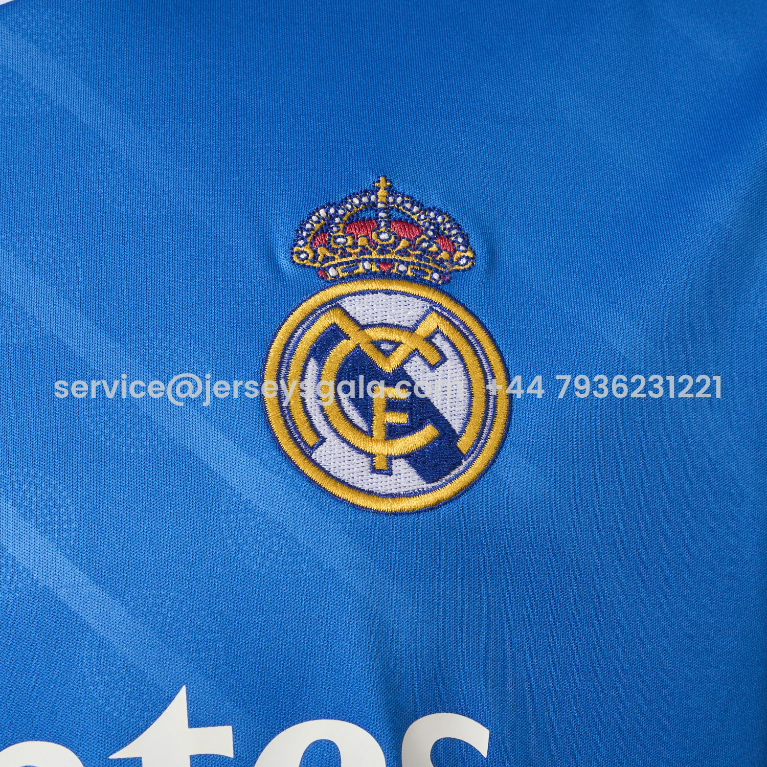 JerseysGala.com | Real Madrid 25-26 Third Blue Jersey - Fans Version -Customize Name, Number and Patch | Worldwide Shipping