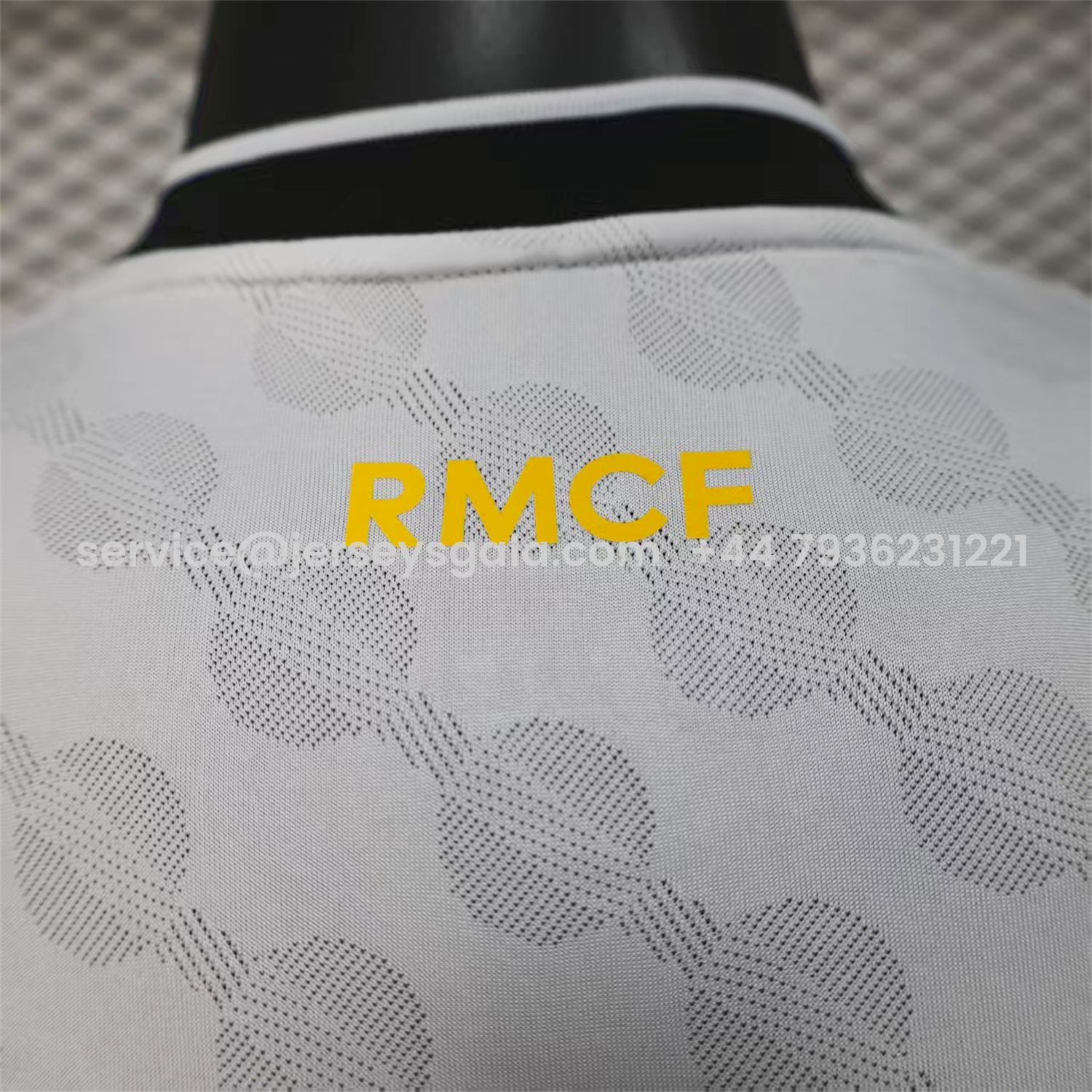 JerseysGala.com | Real Madrid 25-26 Polka Dots White Jersey - Player Version -Customize Name, Number and Patch | Worldwide Shipping