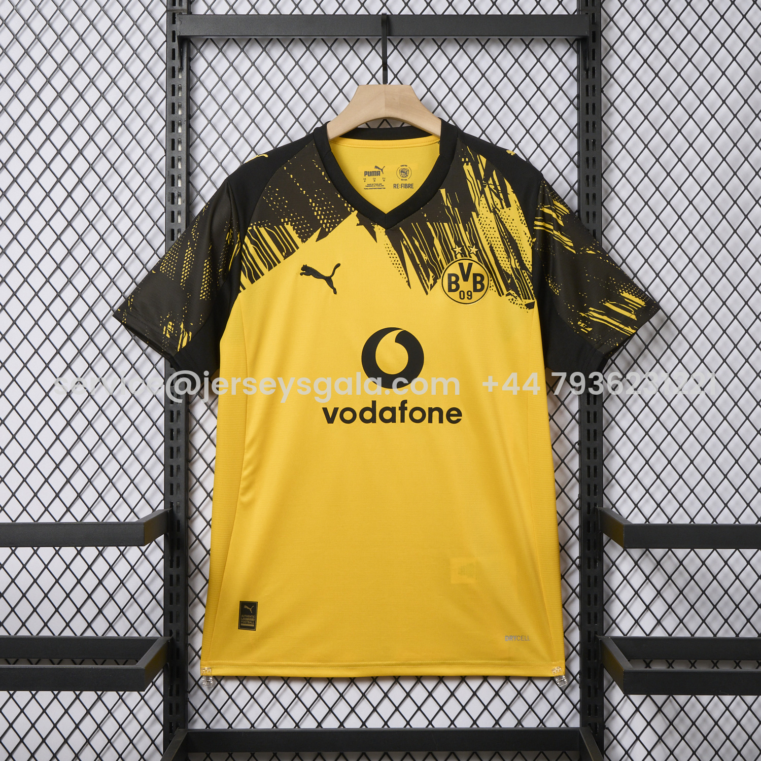 JerseysGala.com | Dortmund 25-26 Home Jersey - Fans Version -Customize Name, Number and Patch | Worldwide Shipping