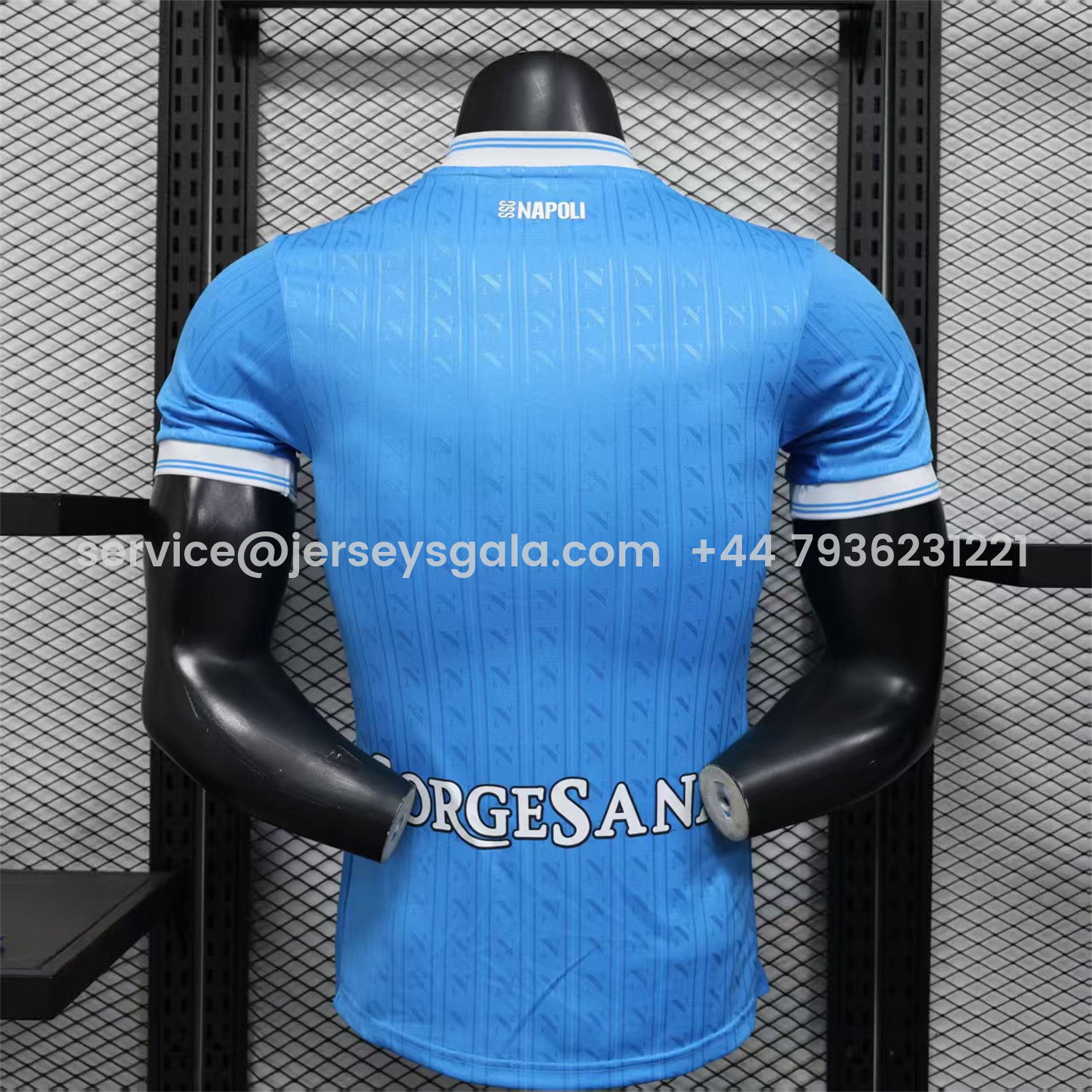 JerseysGala.com | Napoli 25-26 Home Jersey - Player Version -Customize Name, Number and Patch | Worldwide Shipping