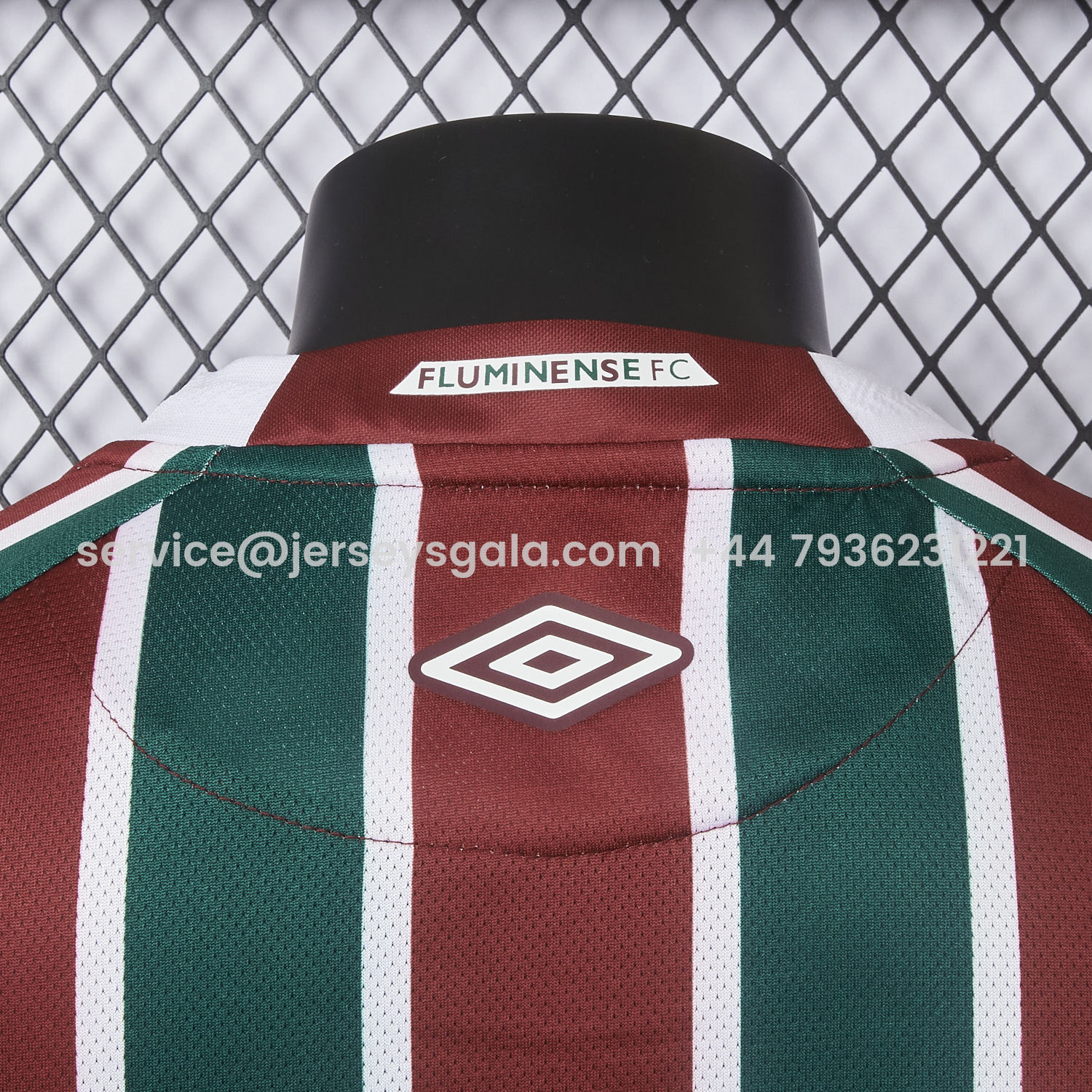 JerseysGala.com | Fluminense 25-26 Home Jersey With Chest Sponsor - Player Version -Customize Name, Number and Patch | Worldwide Shipping