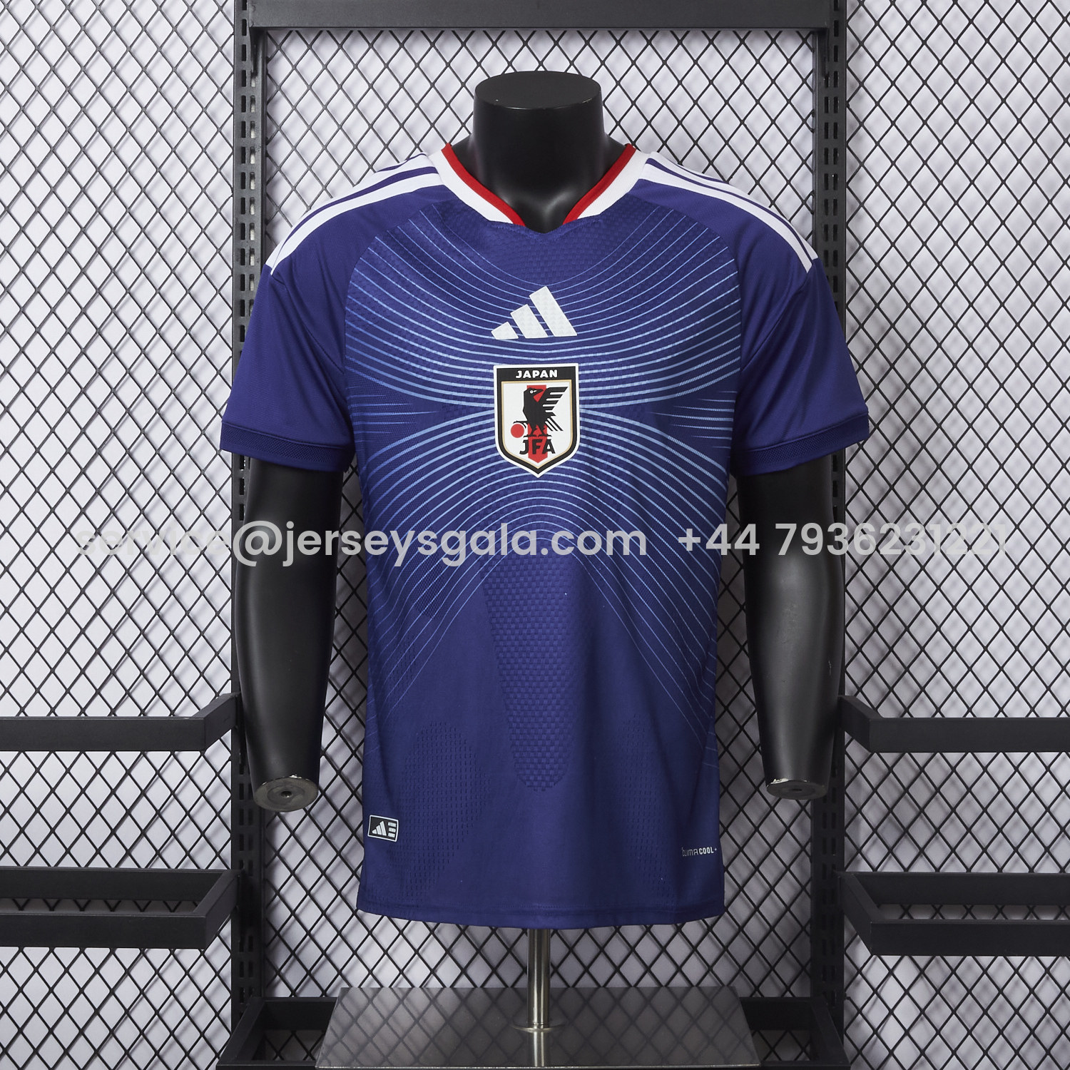 JerseysGala.com | Japan 25-26 Home Deep Blue (Informal-release Version) Jersey - Player Version -Customize Name, Number and Patch | Worldwide Shipping