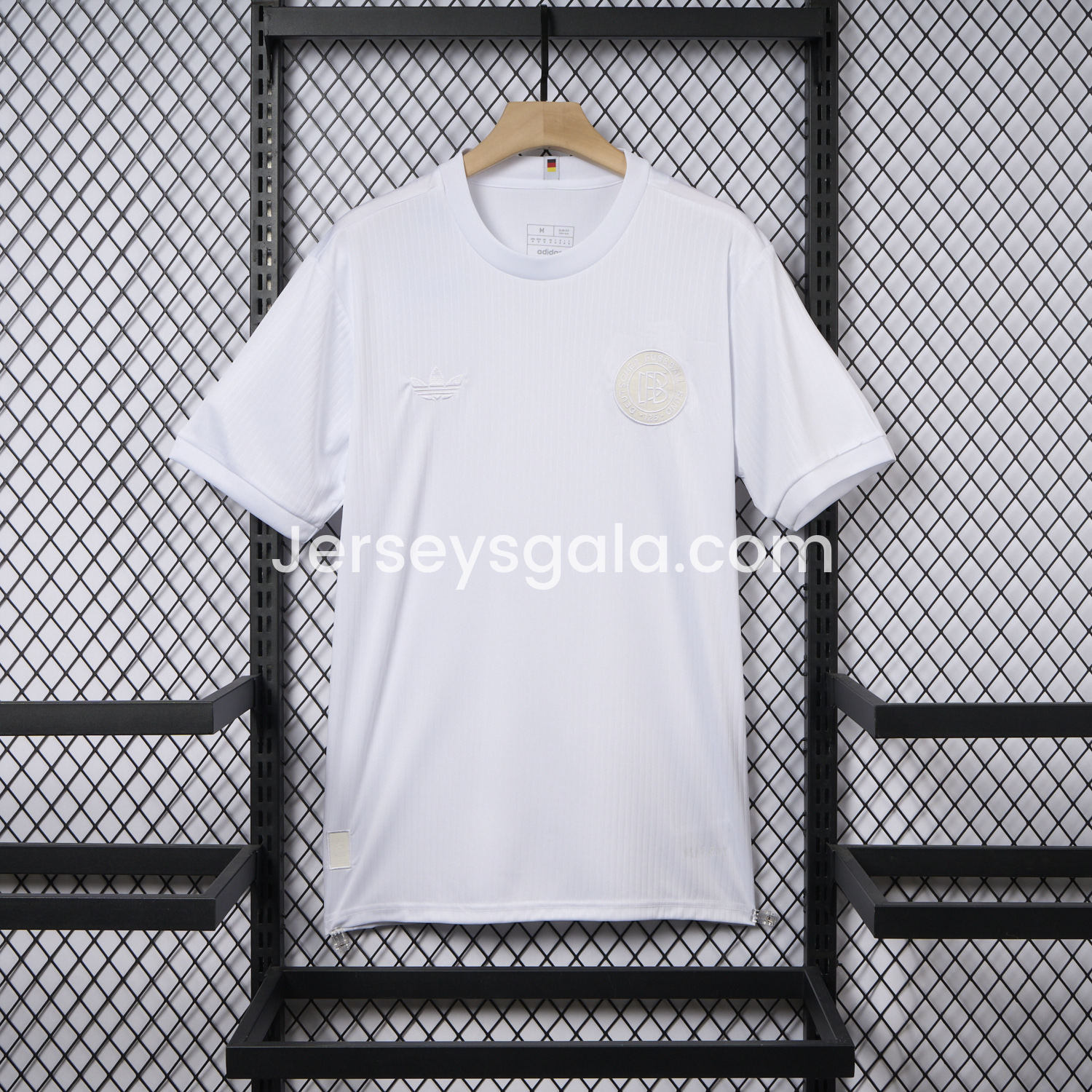 JerseysGala.com | Germany 2025 125-Year Anniversary Pure White Special Jersey - Fans Version -Customize Name, Number and Patch | Worldwide Shipping