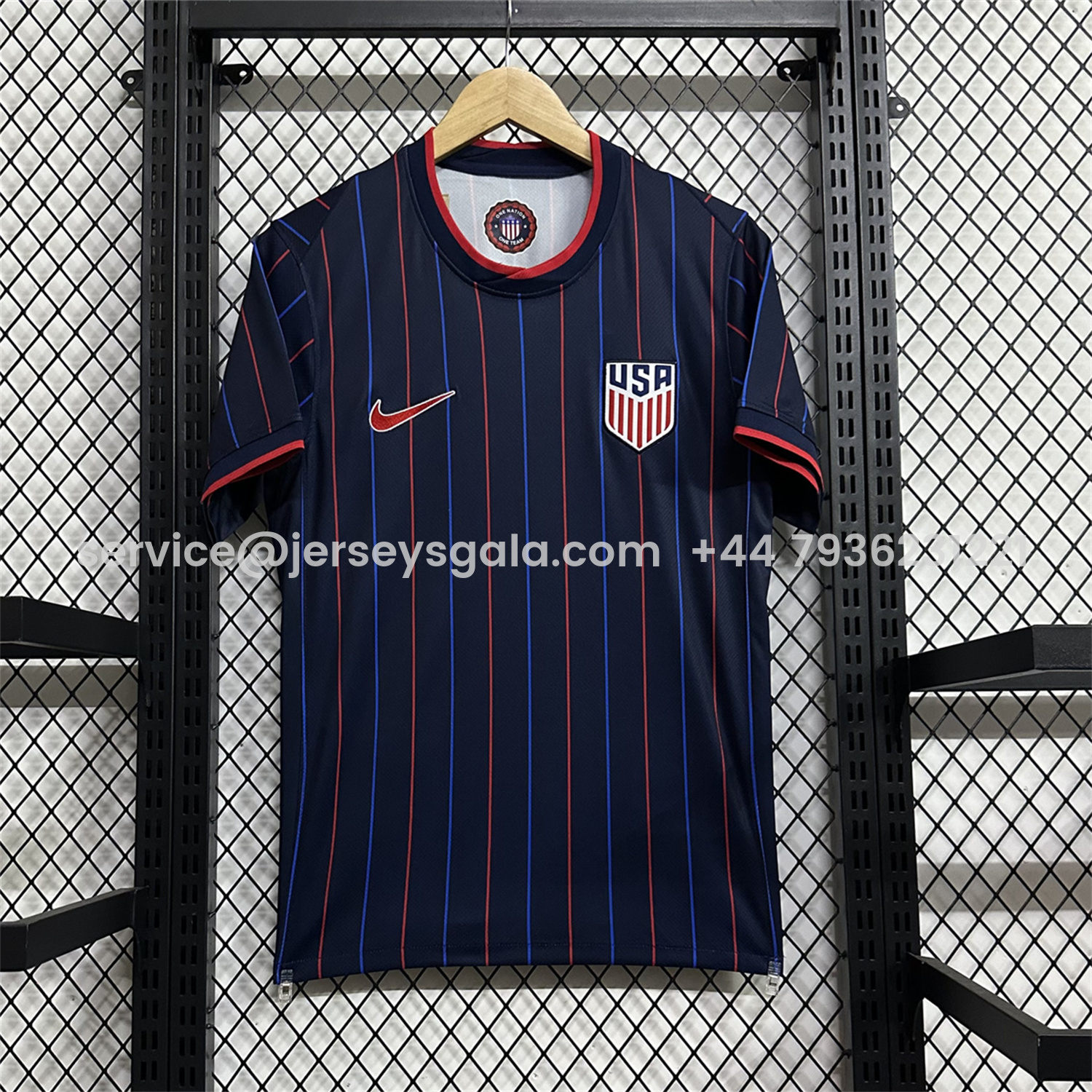 JerseysGala.com | United States USA 25-26 Away Jersey - Fans Version -Customize Name, Number and Patch | Worldwide Shipping