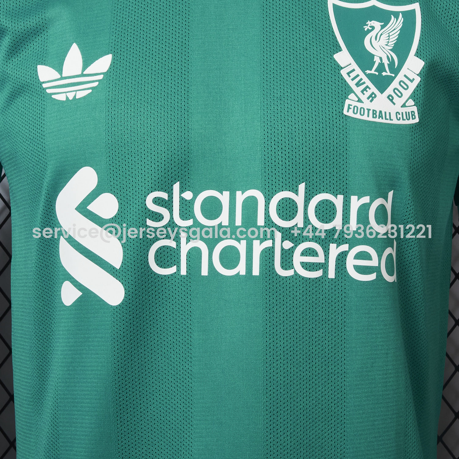 JerseysGala.com | Liver.pool 25-26 Third Green Jersey - Player Version -Customize Name, Number and Patch | Worldwide Shipping