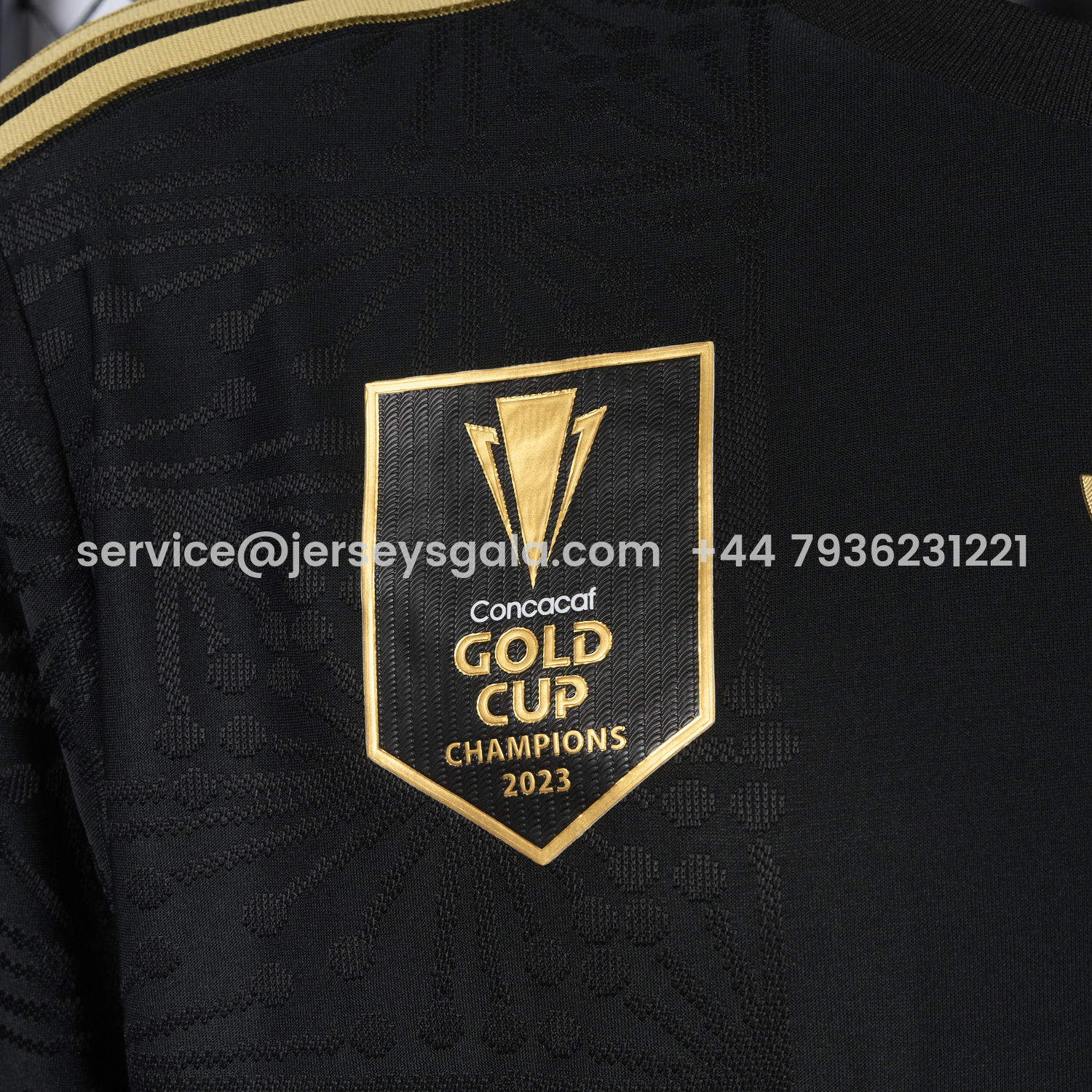 JerseysGala.com | Mexico 2025 Gold Cup Home Black Jersey - Player Version -Customize Name, Number and Patch | Worldwide Shipping