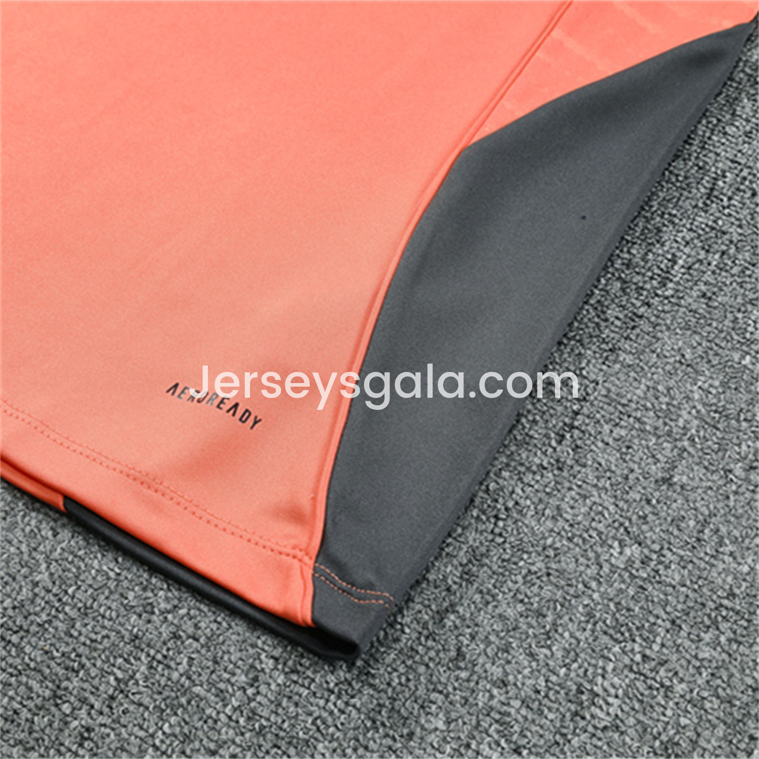 JerseysGala.com | Bayern Munich 25-26 Long Sleeves Training Set - Orange Top & Gray Pants -Customize Name, Number and Patch | Worldwide Shipping