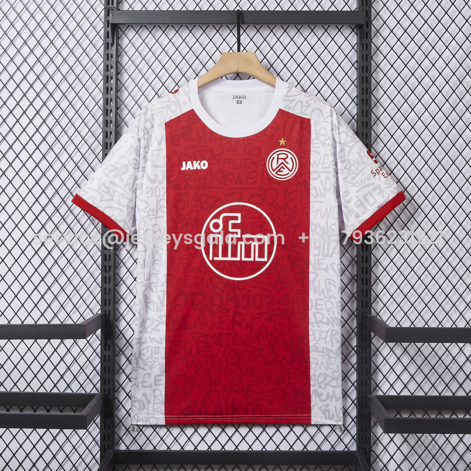 JerseysGala.com | Rot-Weiss Essen 25-26 Home Jersey - Fans Version -Customize Name, Number and Patch | Worldwide Shipping