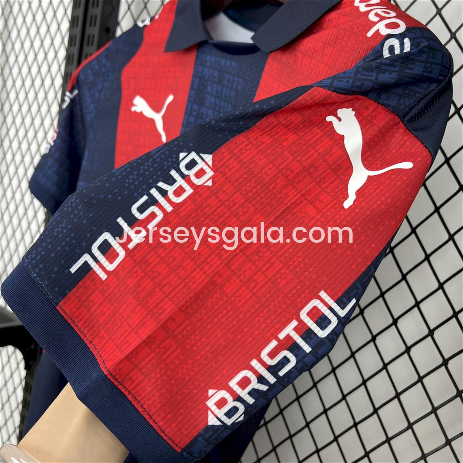 JerseysGala.com | Cerro Porteno 25-26 Home Jersey - Fans Version -Customize Name, Number and Patch | Worldwide Shipping