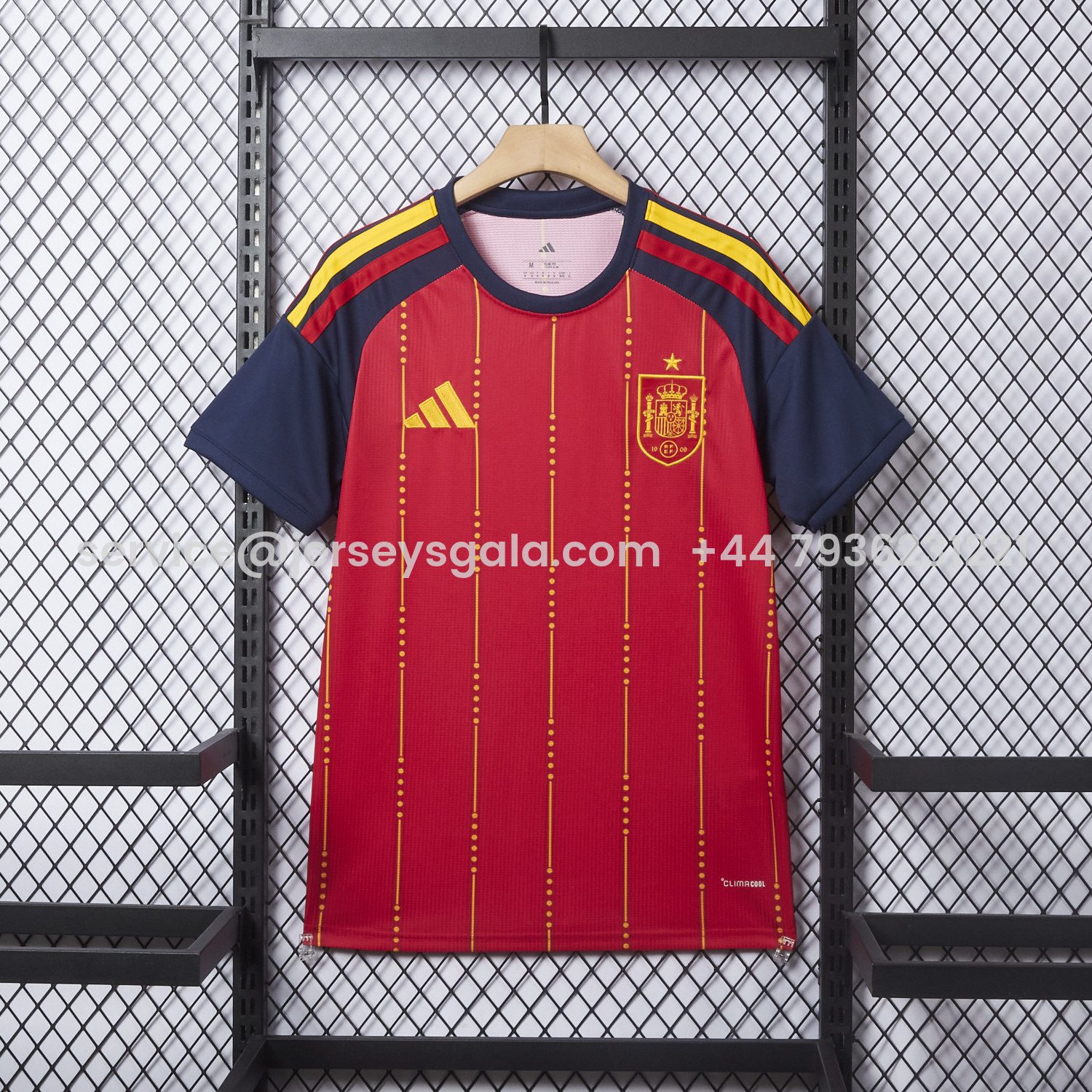 JerseysGala.com | Spain 2026 Home Red Jersey (Leaked Version) - Fans Version -Customize Name, Number and Patch | Worldwide Shipping