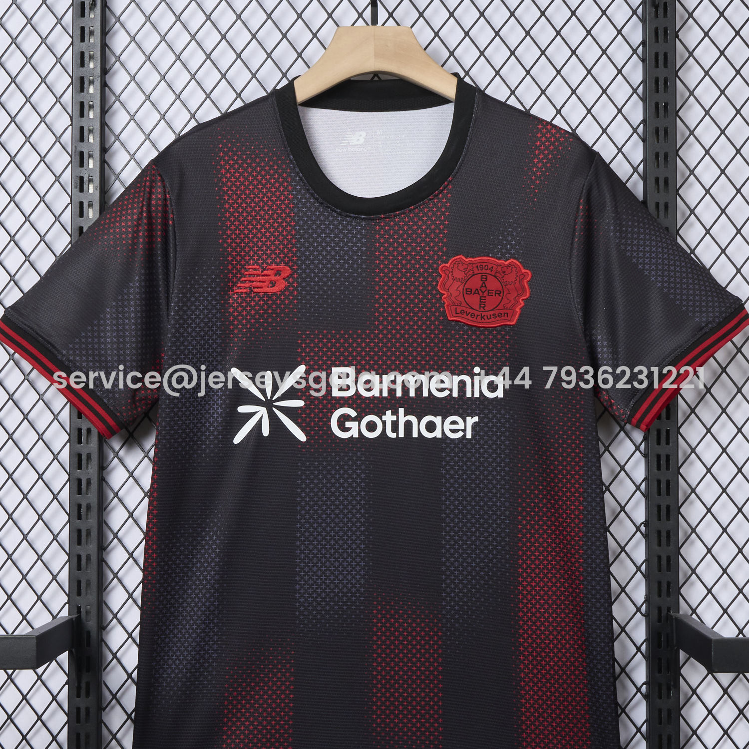 JerseysGala.com | Bayer 04 Leverkusen 25-26 Home Jersey - Fans Version -Customize Name, Number and Patch | Worldwide Shipping