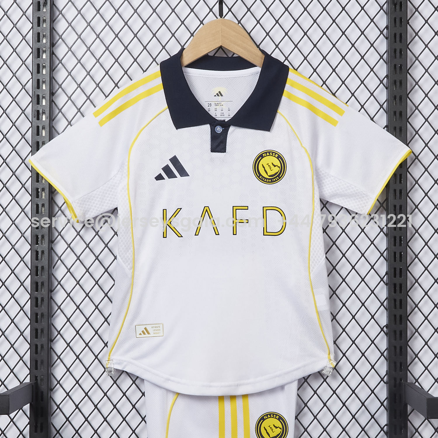 JerseysGala.com | Al Nassr Riyadh Victory 25-26 Third Kids Kit - Player Version -Customize Name, Number and Patch | Worldwide Shipping