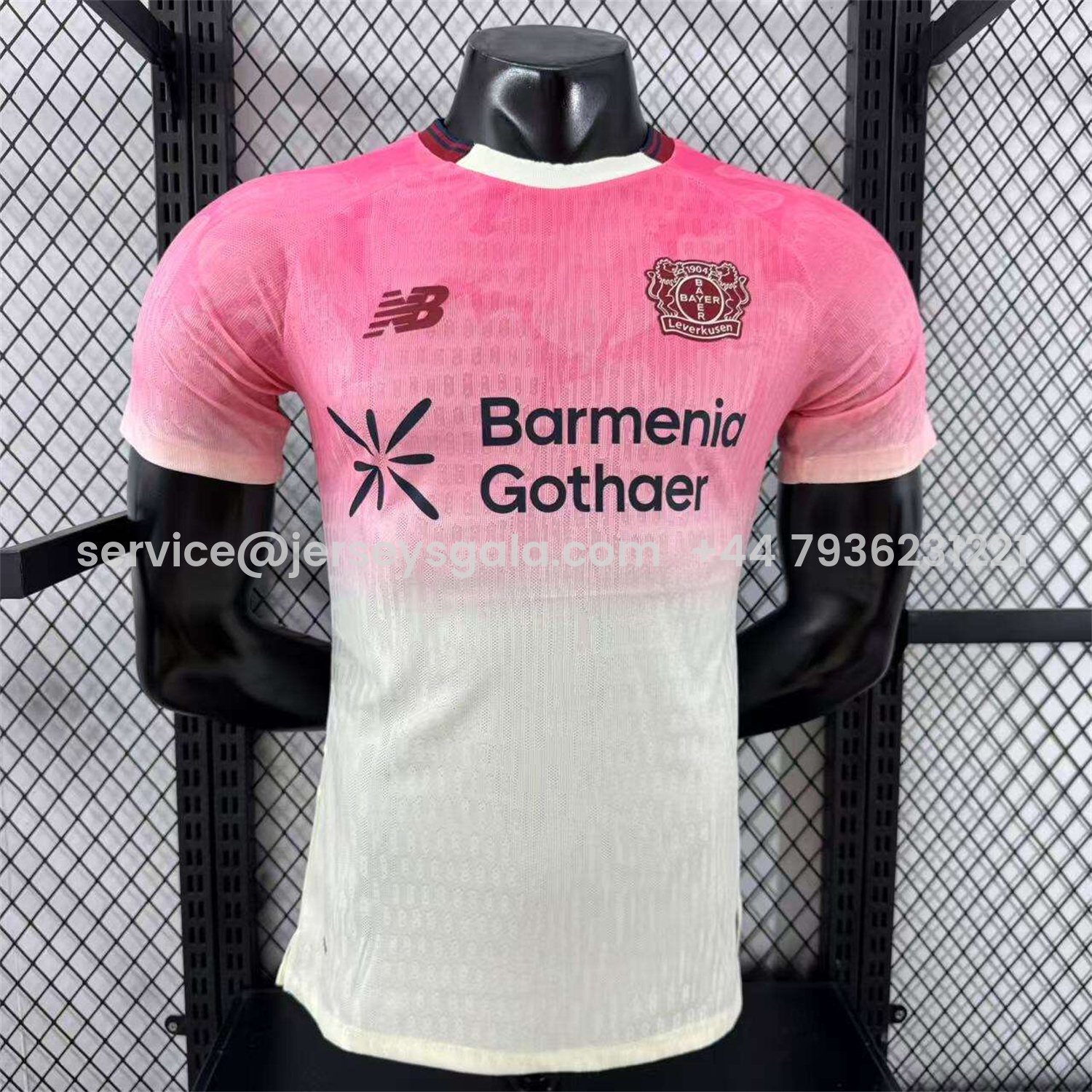 JerseysGala.com | Bayer 04 Leverkusen 25-26 Away Jersey - Player Version -Customize Name, Number and Patch | Worldwide Shipping