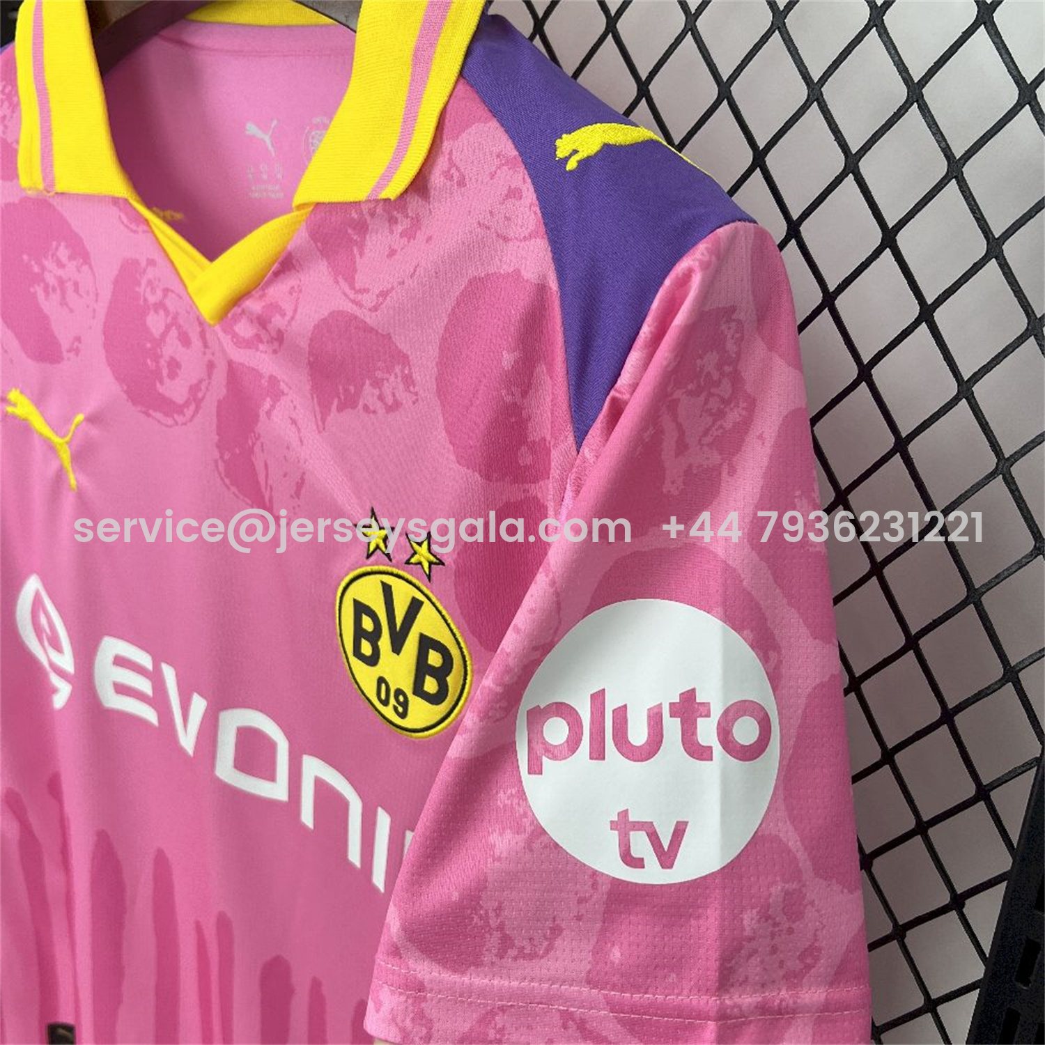 JerseysGala.com | Dortmund 25-26 Club World Cup Pink Goalkeeper Jersey - Fans Version -Customize Name, Number and Patch | Worldwide Shipping