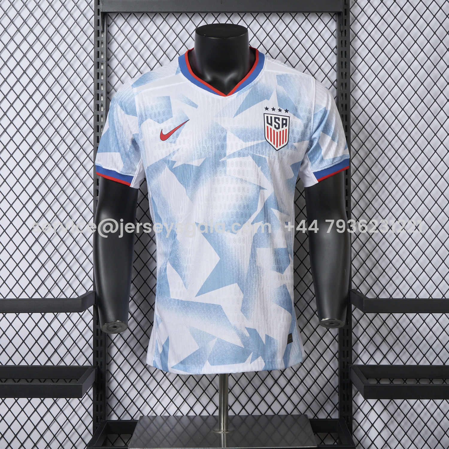 JerseysGala.com | United States USA 25-26 Women's Team Home Jersey - Men's Player Version -Customize Name, Number and Patch | Worldwide Shipping