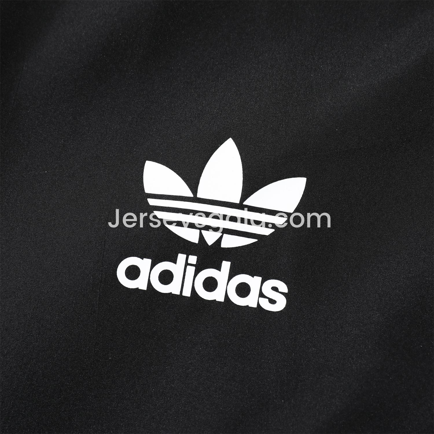 JerseysGala.com | Juventus 25-26 Terrace Icon Windbreaker Jacket - Black -Customize Name, Number and Patch | Worldwide Shipping