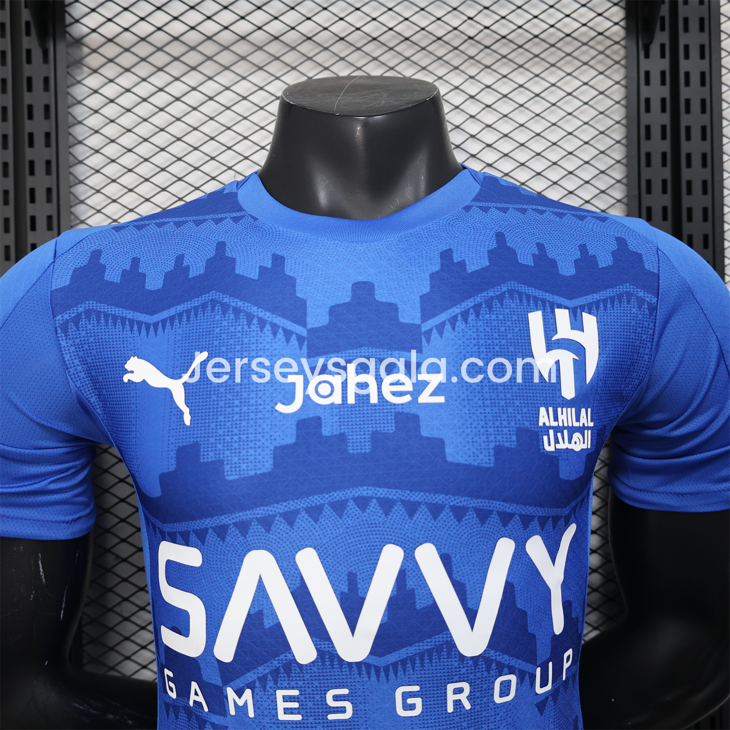 JerseysGala.com | Al Hilal Riyadh Crescent 25-26 Club Home Jersey - Player Version -Customize Name, Number and Patch | Worldwide Shipping