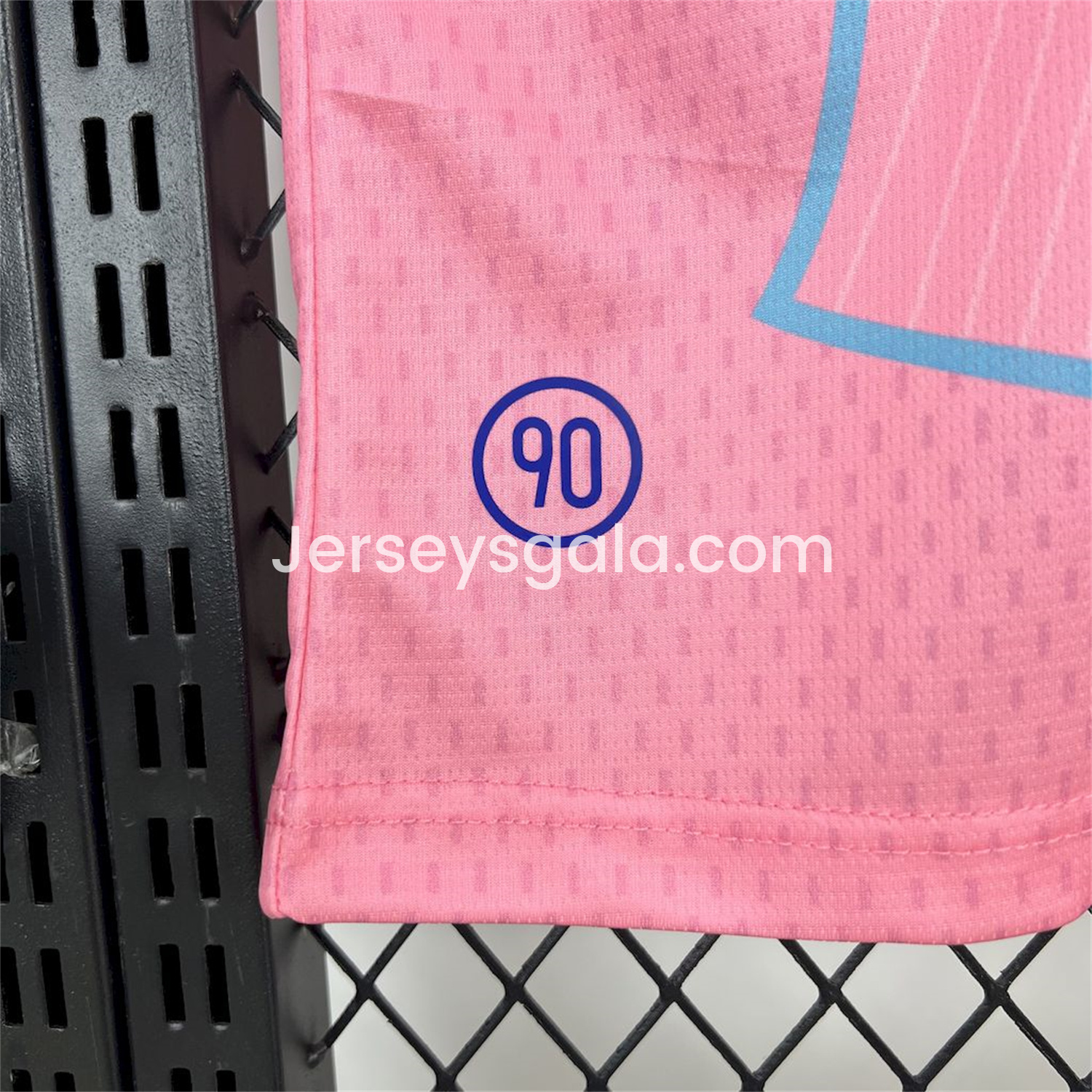 JerseysGala.com | Barcelona 25-26 T90 White Lines Pink Special Jersey - Fans Version -Customize Name, Number and Patch | Worldwide Shipping