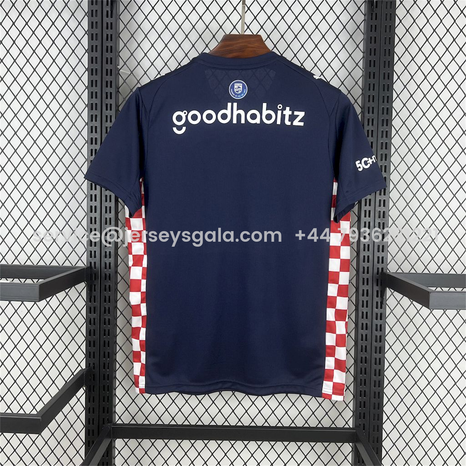 JerseysGala.com | PSV Eindhoven 25-26 Away Jersey - Fans Version -Customize Name, Number and Patch | Worldwide Shipping