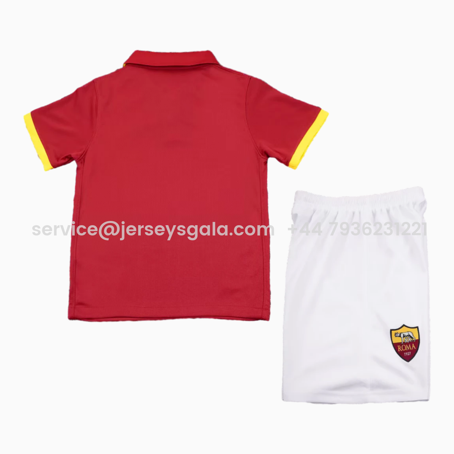 JerseysGala.com | Retro Roma 2014-15 Home Kids Kit -Customize Name, Number and Patch | Worldwide Shipping