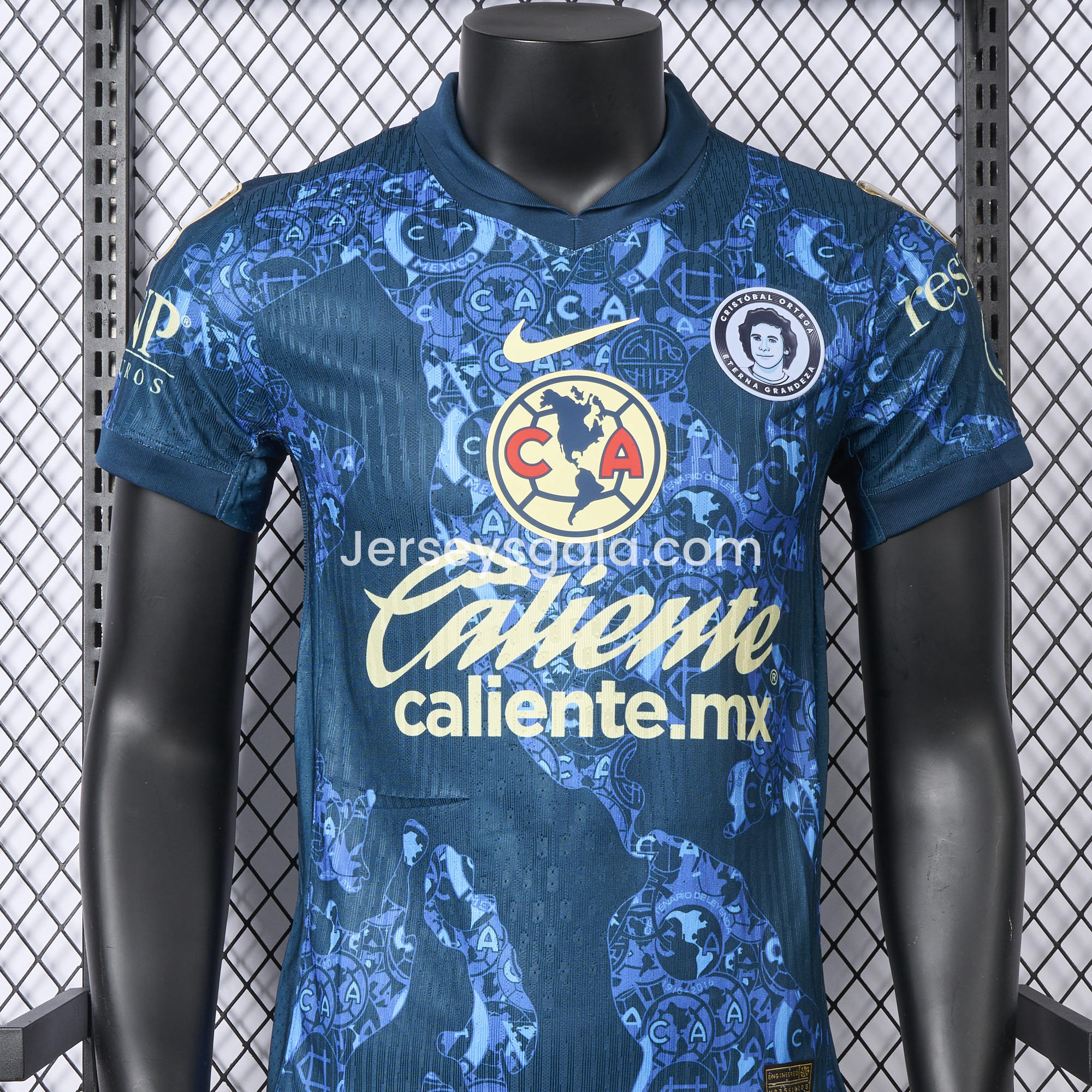 JerseysGala.com | 【New Patches】Club América 24-25 Away Jersey - Player Version -Customize Name, Number and Patch | Worldwide Shipping