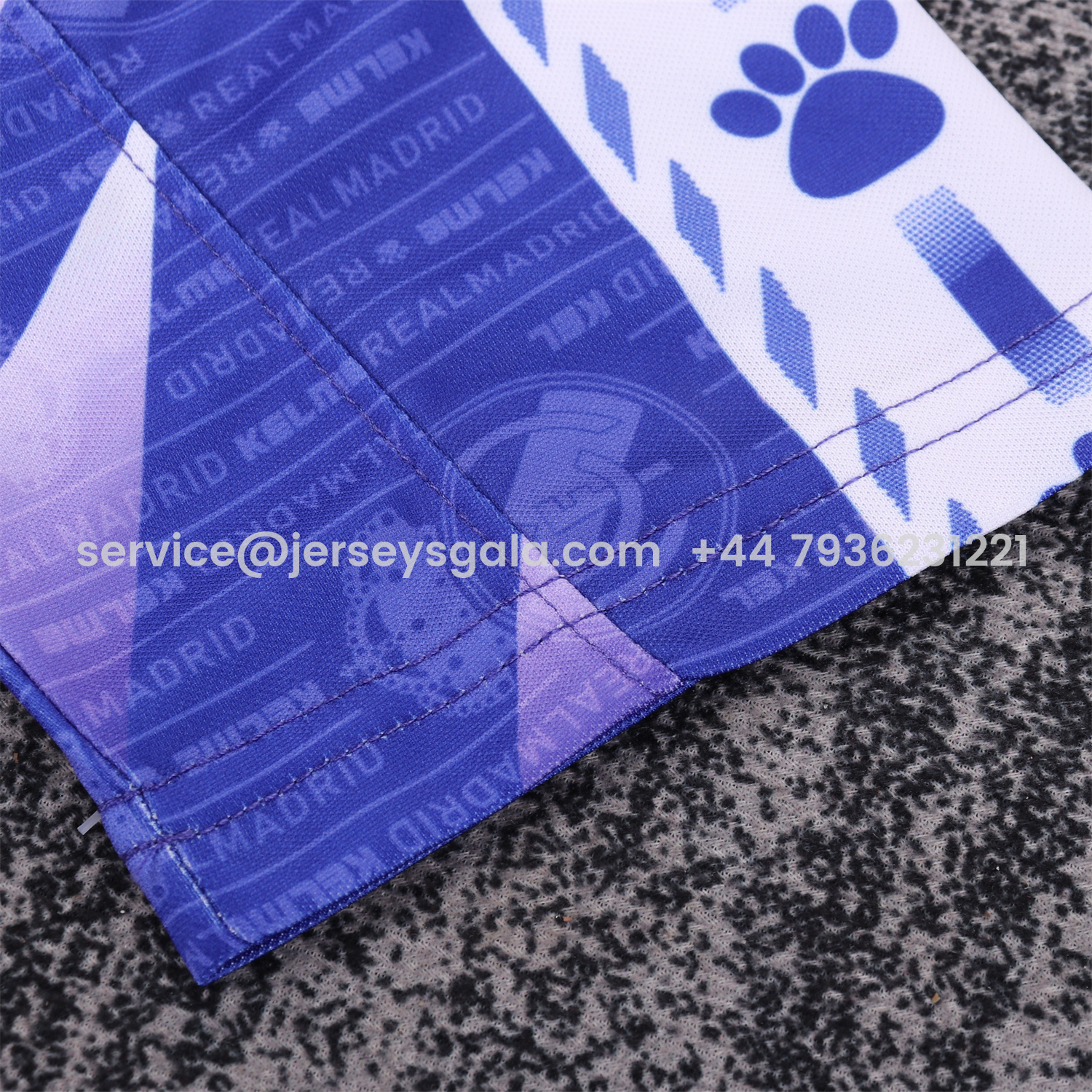 JerseysGala.com | Retro Real Madrid 96-97 Away Kids Kit -Customize Name, Number and Patch | Worldwide Shipping