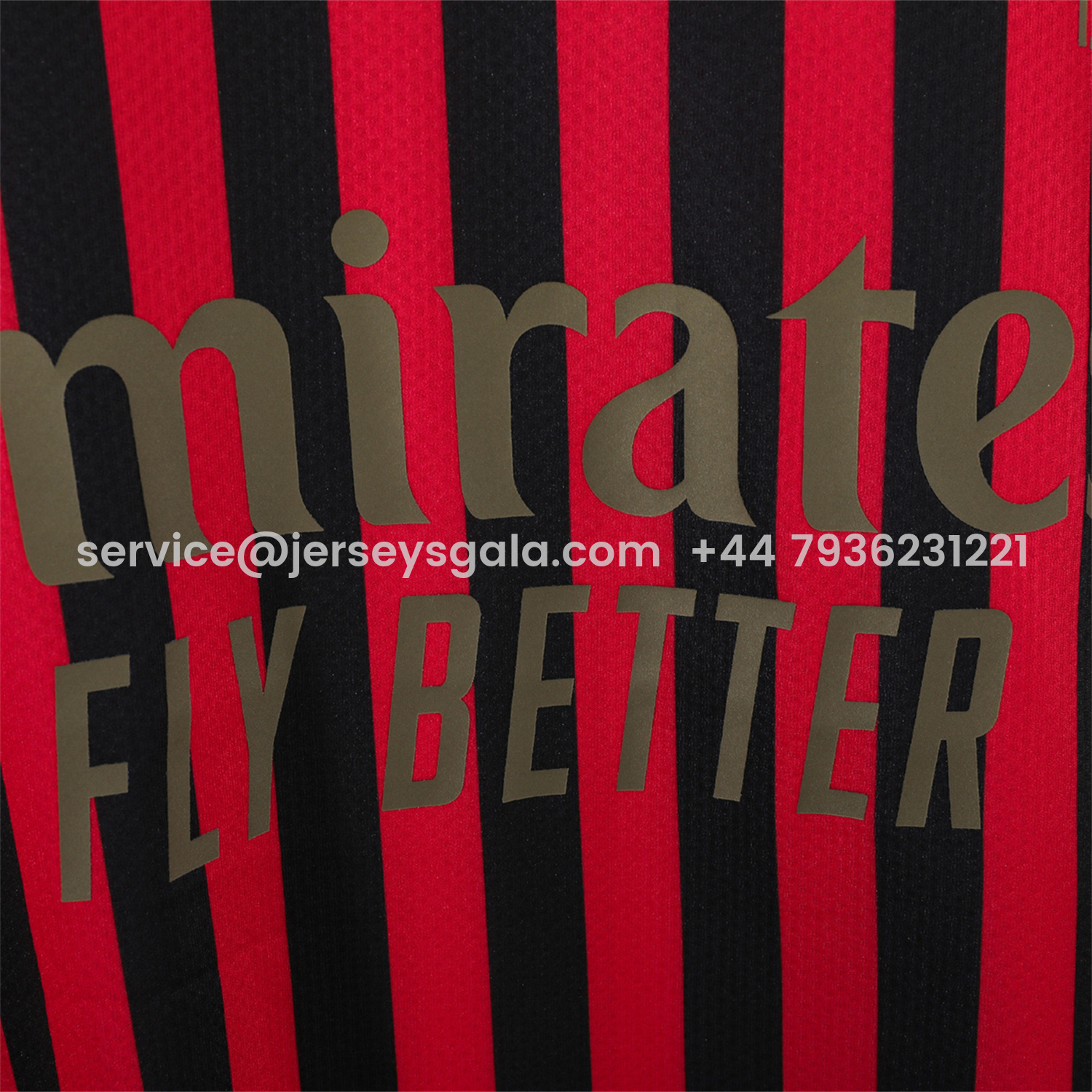 JerseysGala.com | Retro AC Milan 2019 120th Anniversary Home Jersey -Customize Name, Number and Patch | Worldwide Shipping