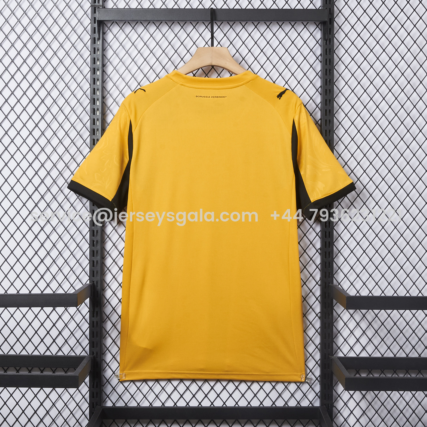 JerseysGala.com | Dortmund 25-26 Yellow Cup Jersey With Sponsors - Fans Version -Customize Name, Number and Patch | Worldwide Shipping
