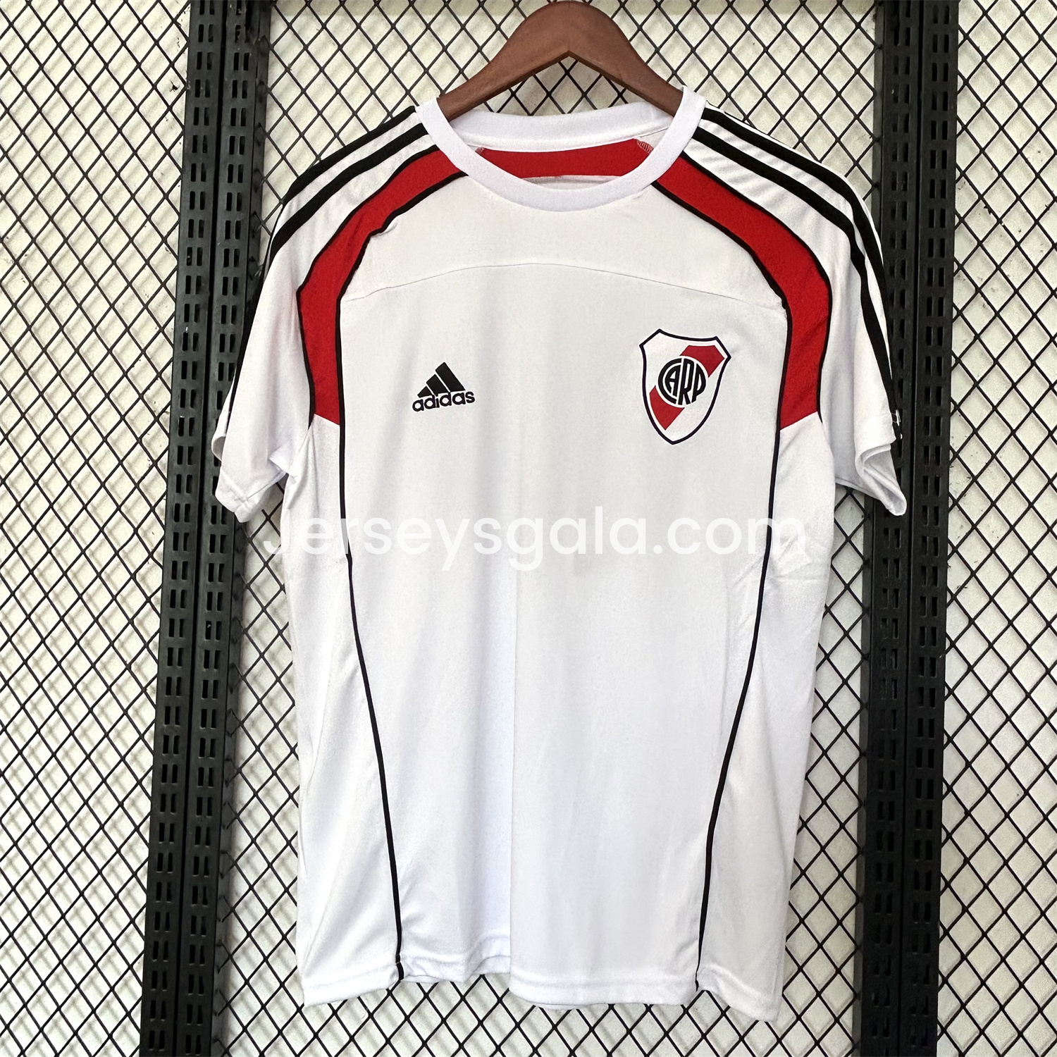 JerseysGala.com | River Plate 25-26 Urban Purist Throwback White Jersey - Fans Version -Customize Name, Number and Patch | Worldwide Shipping