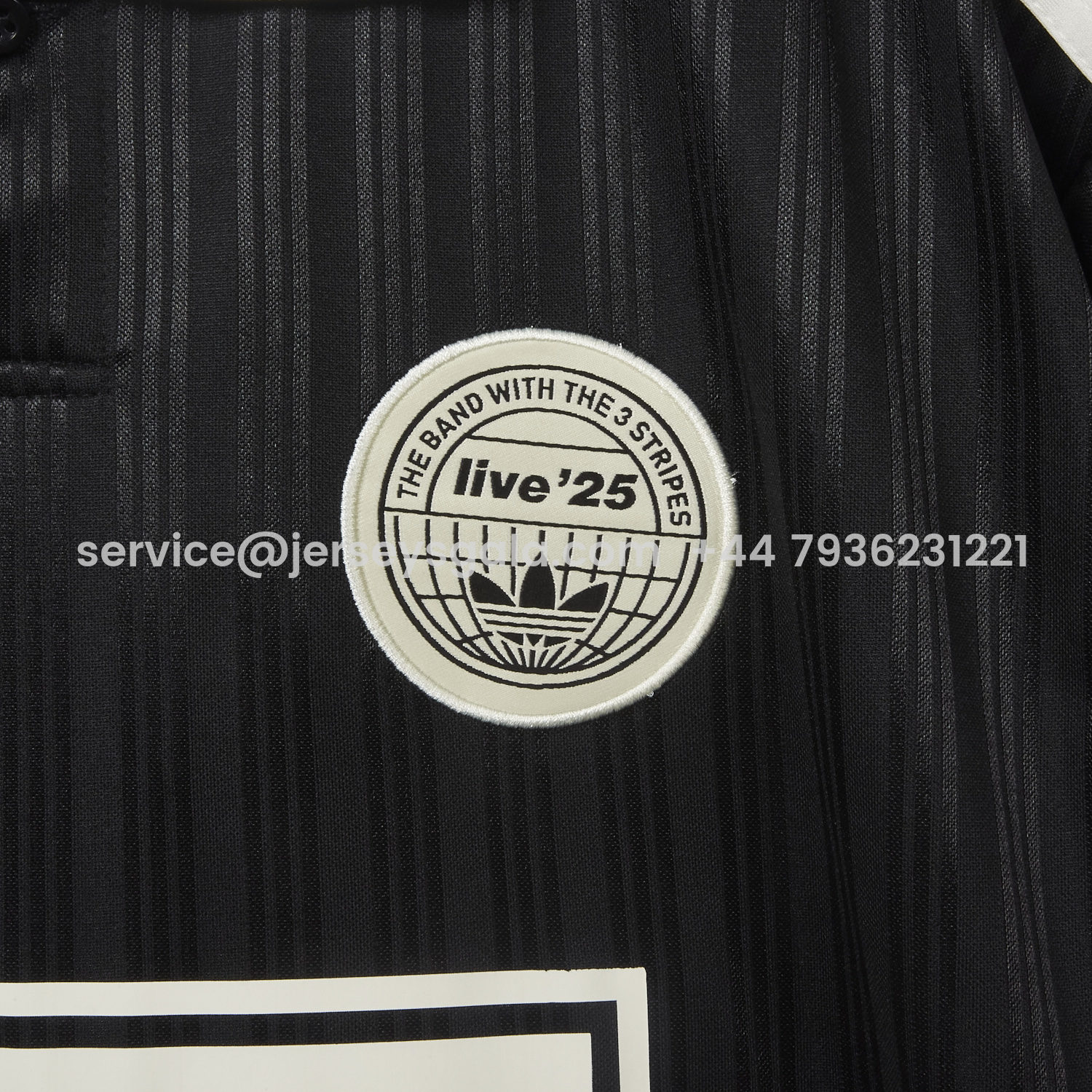 JerseysGala.com | Bohemian 25-26 Oasis Originals Tour Black Jersey With Number 25 - Fans Version -Customize Name, Number and Patch | Worldwide Shipping
