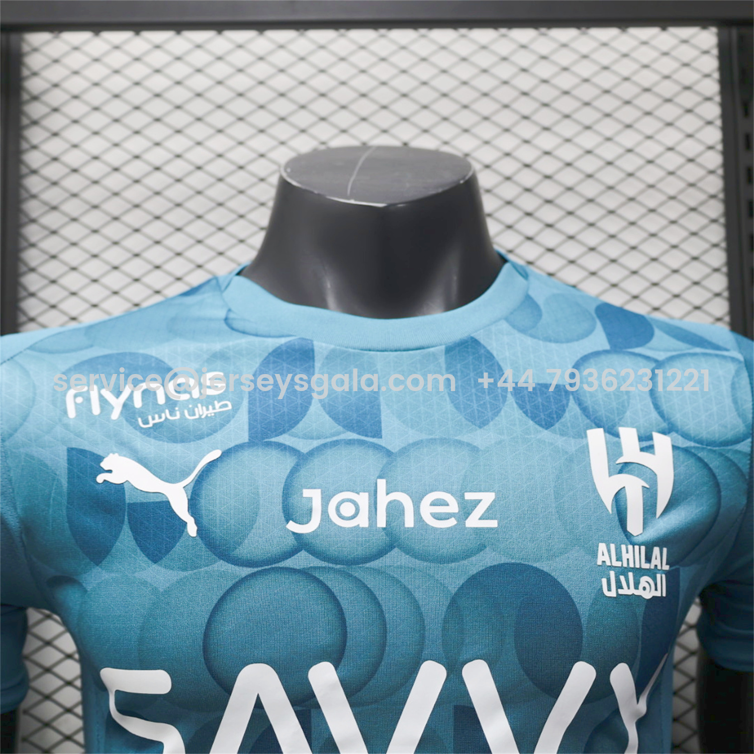JerseysGala.com | Al Hilal Riyadh Crescent 25-26 Third Jersey - Player Version -Customize Name, Number and Patch | Worldwide Shipping