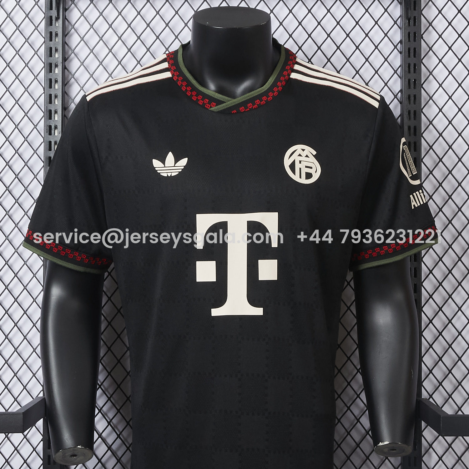 JerseysGala.com | Bayern Munich 25-26 Third Jersey - Player Version -Customize Name, Number and Patch | Worldwide Shipping