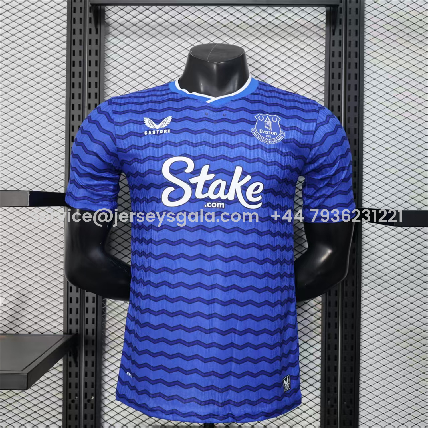 JerseysGala.com | Everton 25-26 Home Jersey - Player Version -Customize Name, Number and Patch | Worldwide Shipping