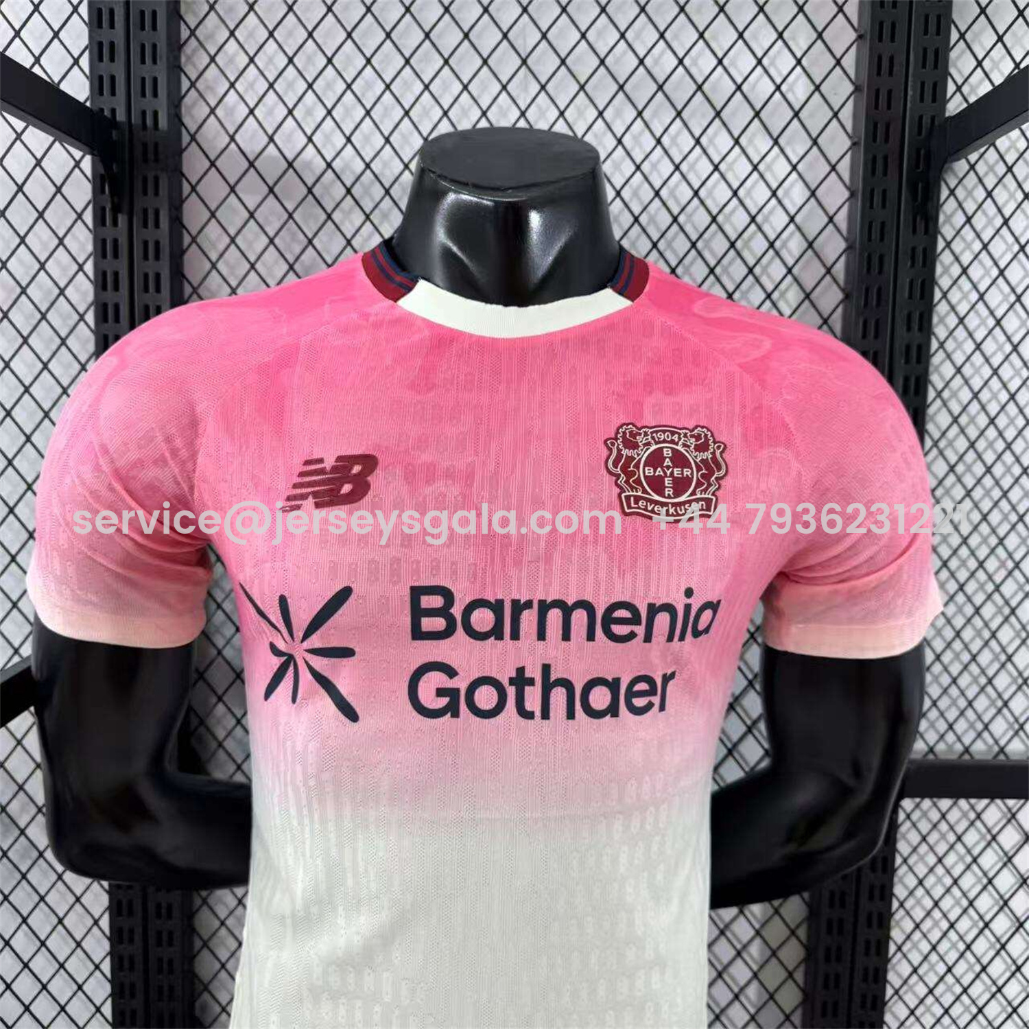 JerseysGala.com | Bayer 04 Leverkusen 25-26 Away Jersey - Player Version -Customize Name, Number and Patch | Worldwide Shipping