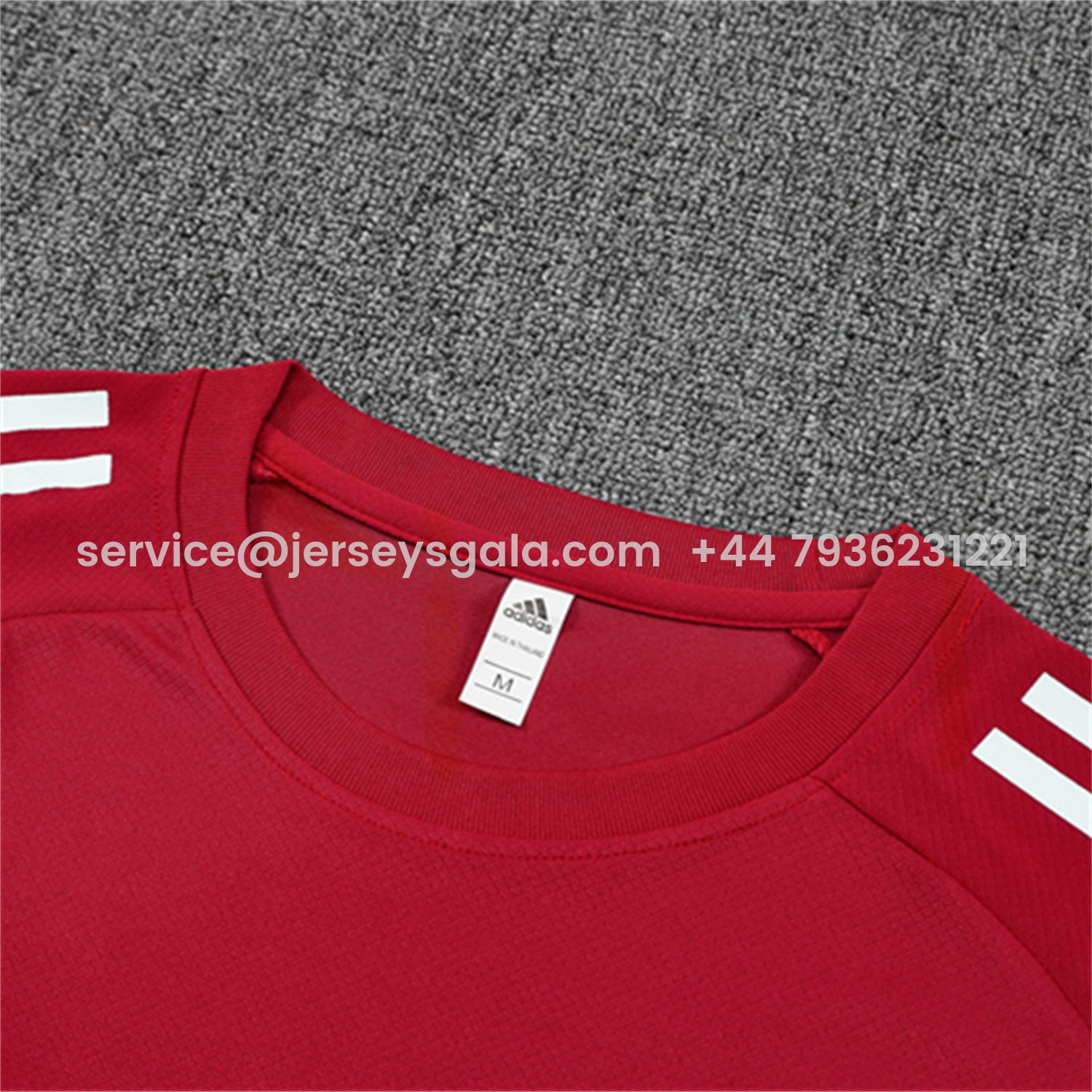 JerseysGala.com | Arsenal 25-26 Kids Short-Sleeve Training Set - Red Top & Green Shorts -Customize Name, Number and Patch | Worldwide Shipping