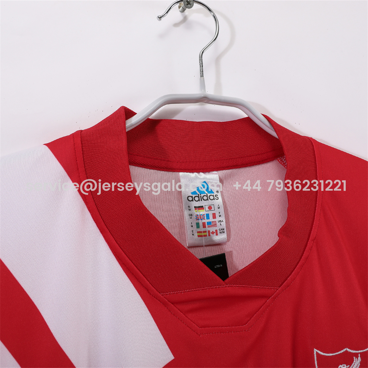 JerseysGala.com | Retro Liver.pool 1991-92 Home Jersey -Customize Name, Number and Patch | Worldwide Shipping
