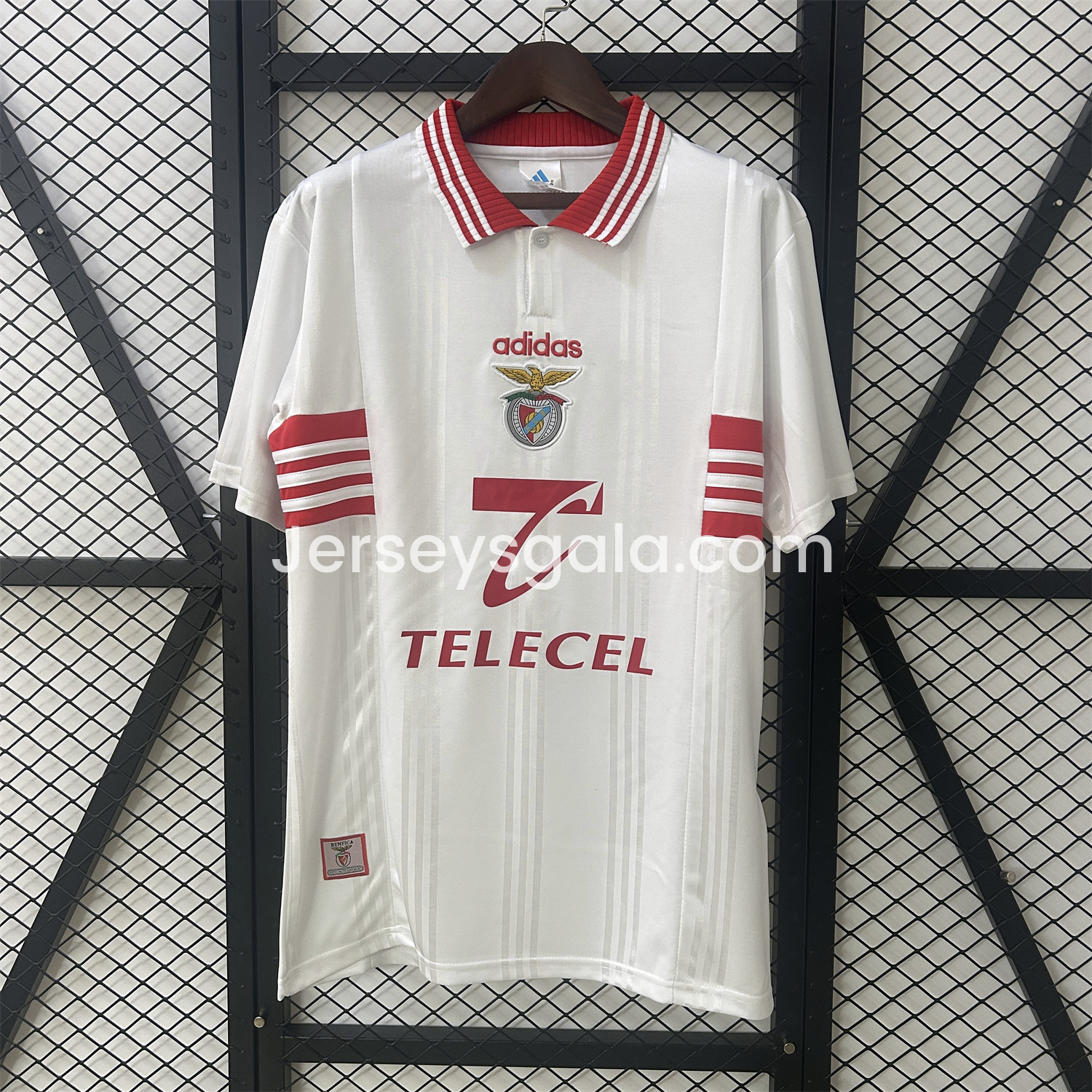 JerseysGala.com | Retro Benfica 1997-99 European Away Jersey -Customize Name, Number and Patch | Worldwide Shipping