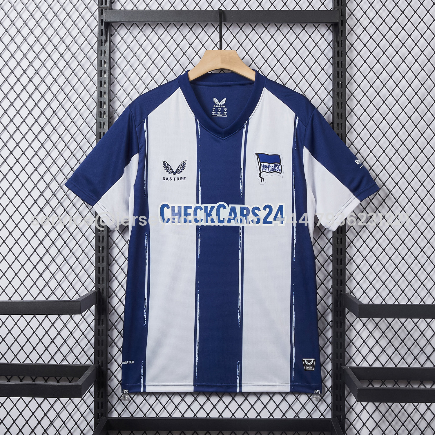 JerseysGala.com | Hertha BSC 25-26 Home Jersey - Fans Version -Customize Name, Number and Patch | Worldwide Shipping