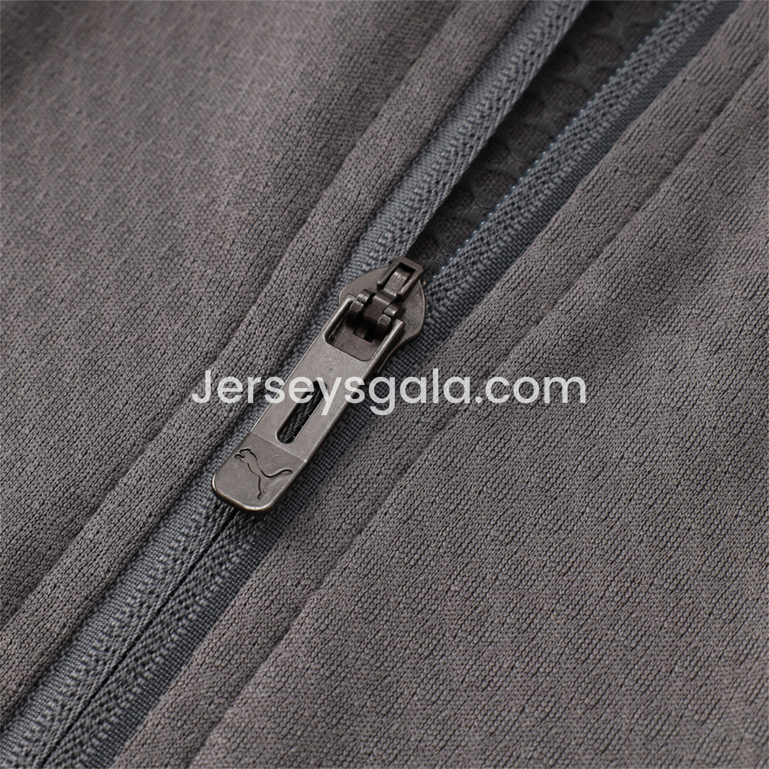 JerseysGala.com | AC Milan 25-26 Jacket Training Tracksuit - Grey top & Grey Pants -Customize Name, Number and Patch | Worldwide Shipping