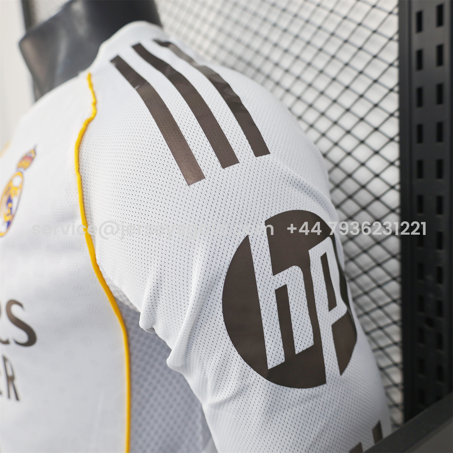 JerseysGala.com | Real Madrid 25-26 Home Long Sleeves Jersey - Player Version -Customize Name, Number and Patch | Worldwide Shipping
