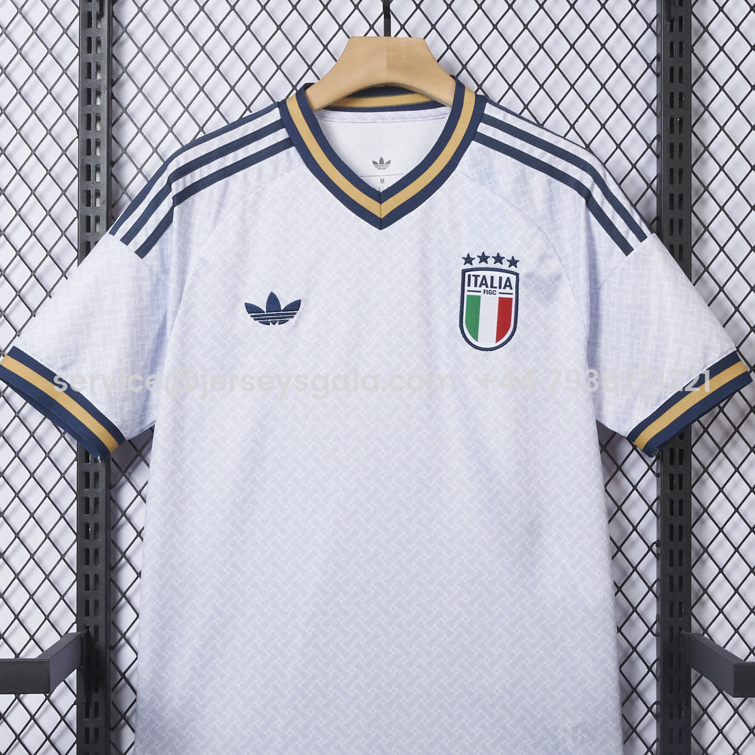 JerseysGala.com | Italy 2026 Away White Jersey (Leaked Version) - Fans Version -Customize Name, Number and Patch | Worldwide Shipping
