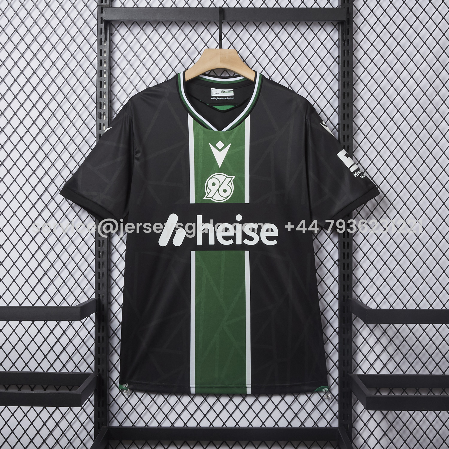 JerseysGala.com | Hannover 96 25-26 Away Jersey - Fans Version -Customize Name, Number and Patch | Worldwide Shipping